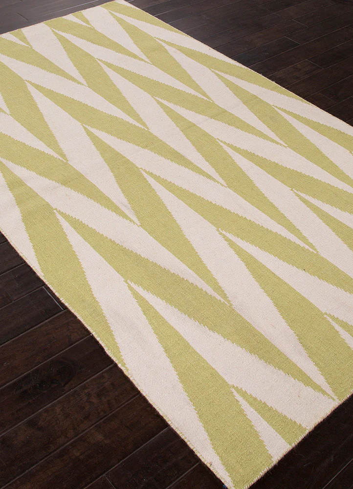 Urban Bungalow Cypress Wild Lime/White Area Rug - Image 2
