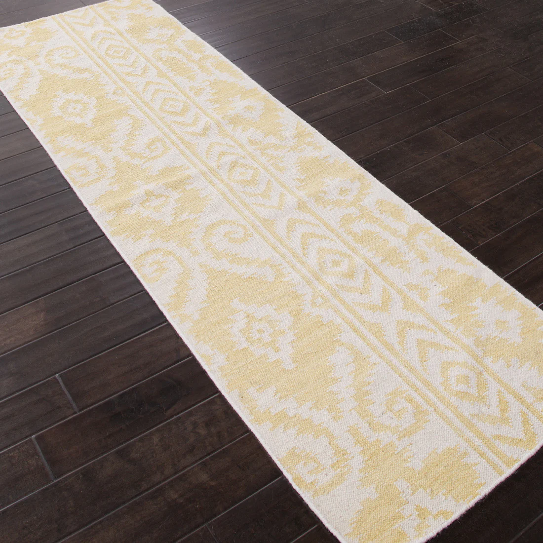 Urban Bungalow Farid White/Butter Runner Rug - Image 2