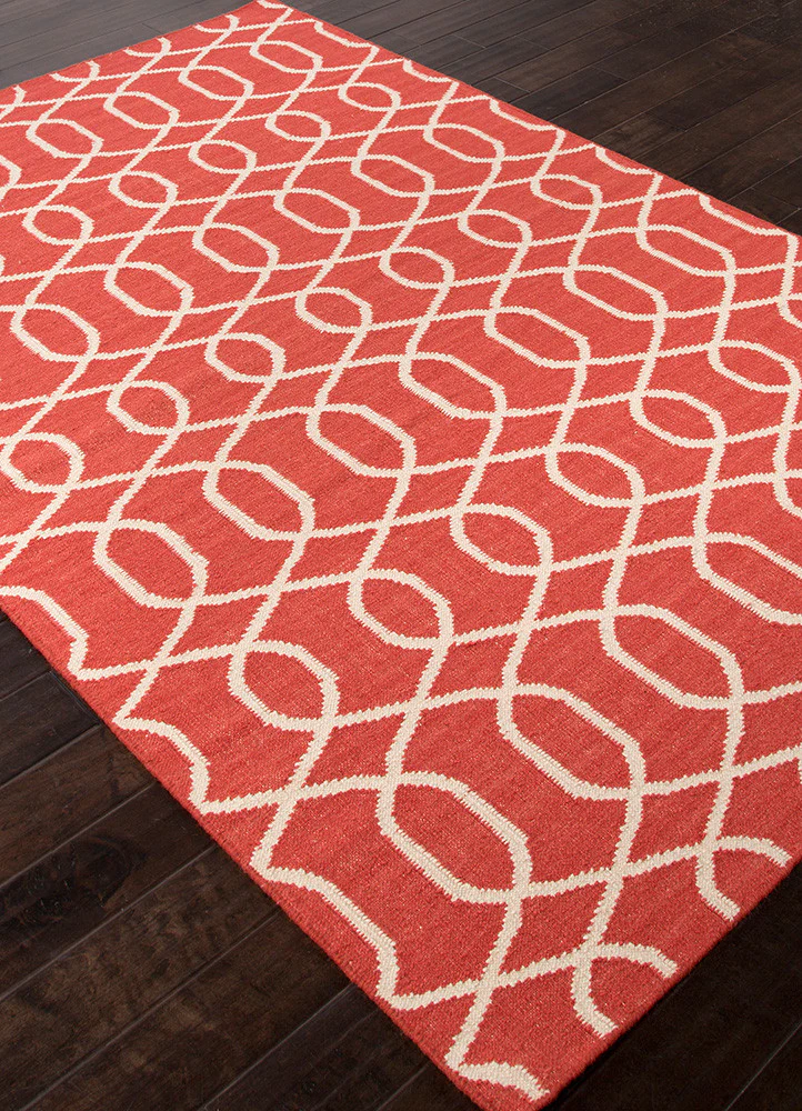 Urban Bungalow Sabrine Chili Pepper/Antique White Area Rug - Image 2