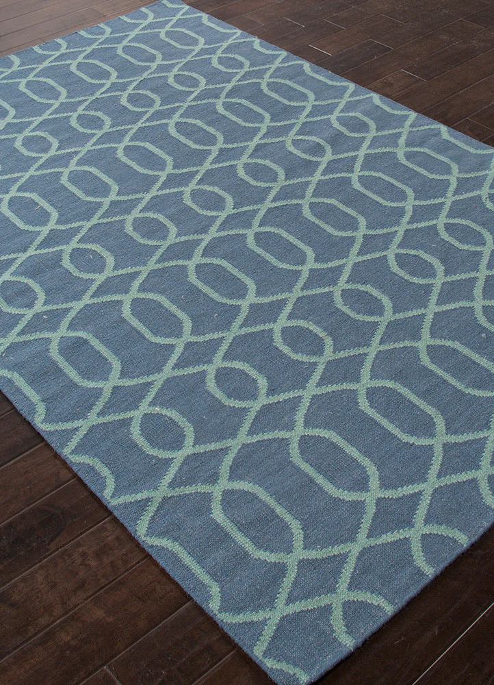 Urban Bungalow Sabrine Dark Denim/Aruba Blue Area Rug - Image 2