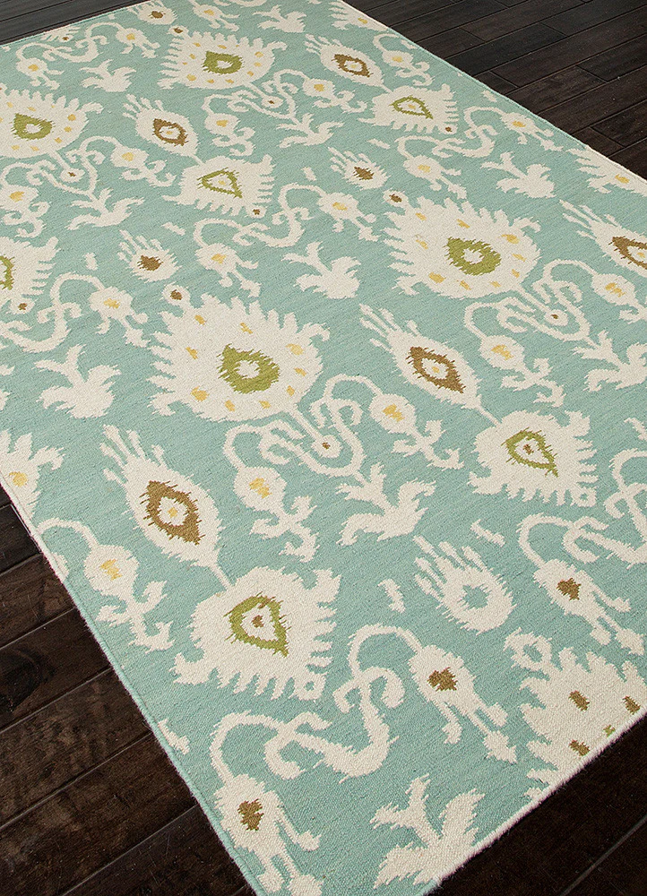 Urban Bungalow Samir Cool Aqua Area Rug - Image 2