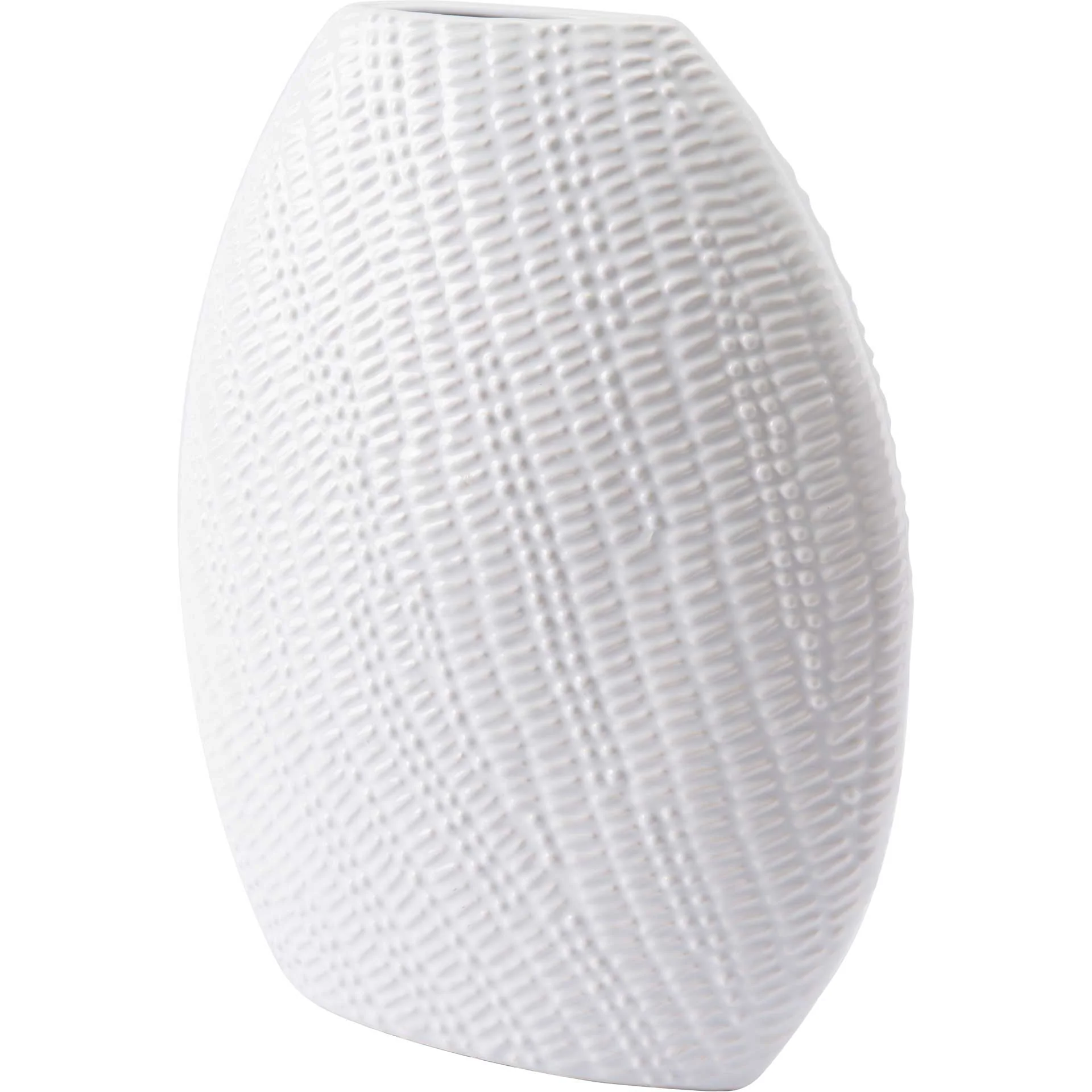Urchin Round Vase White - Image 2