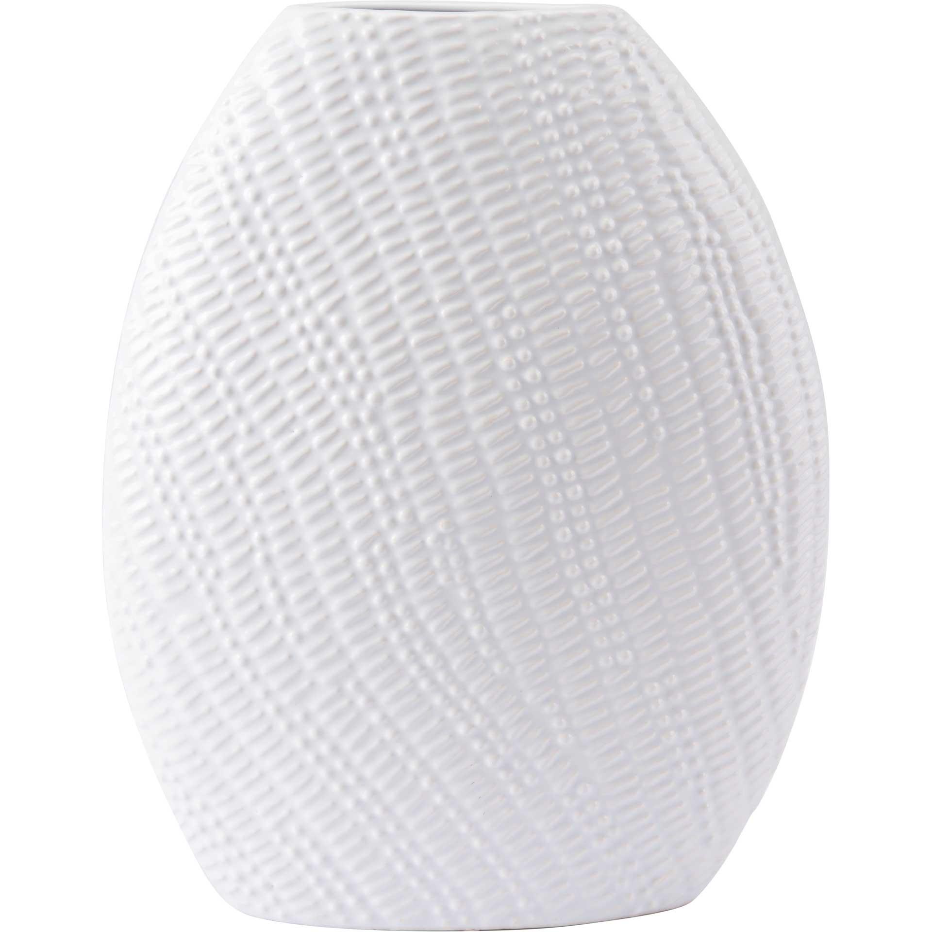 Urchin Round Vase White - Image 3