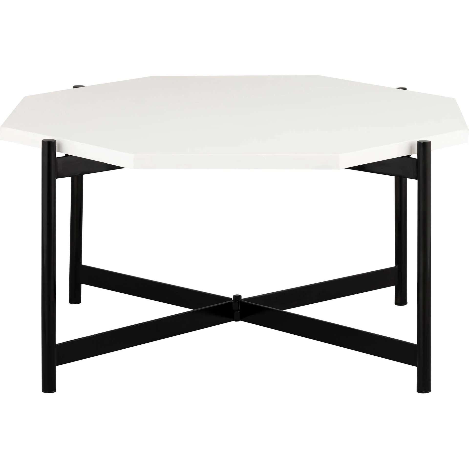 Urika Wooden Coffee Table White - Image 2