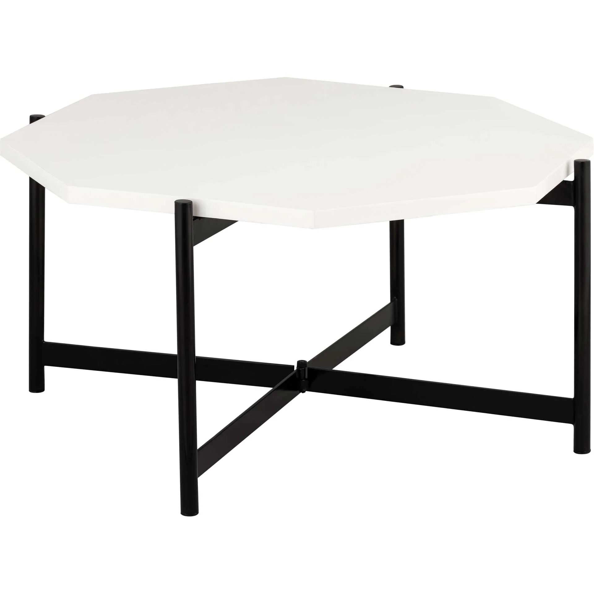 Urika Wooden Coffee Table White - Image 3