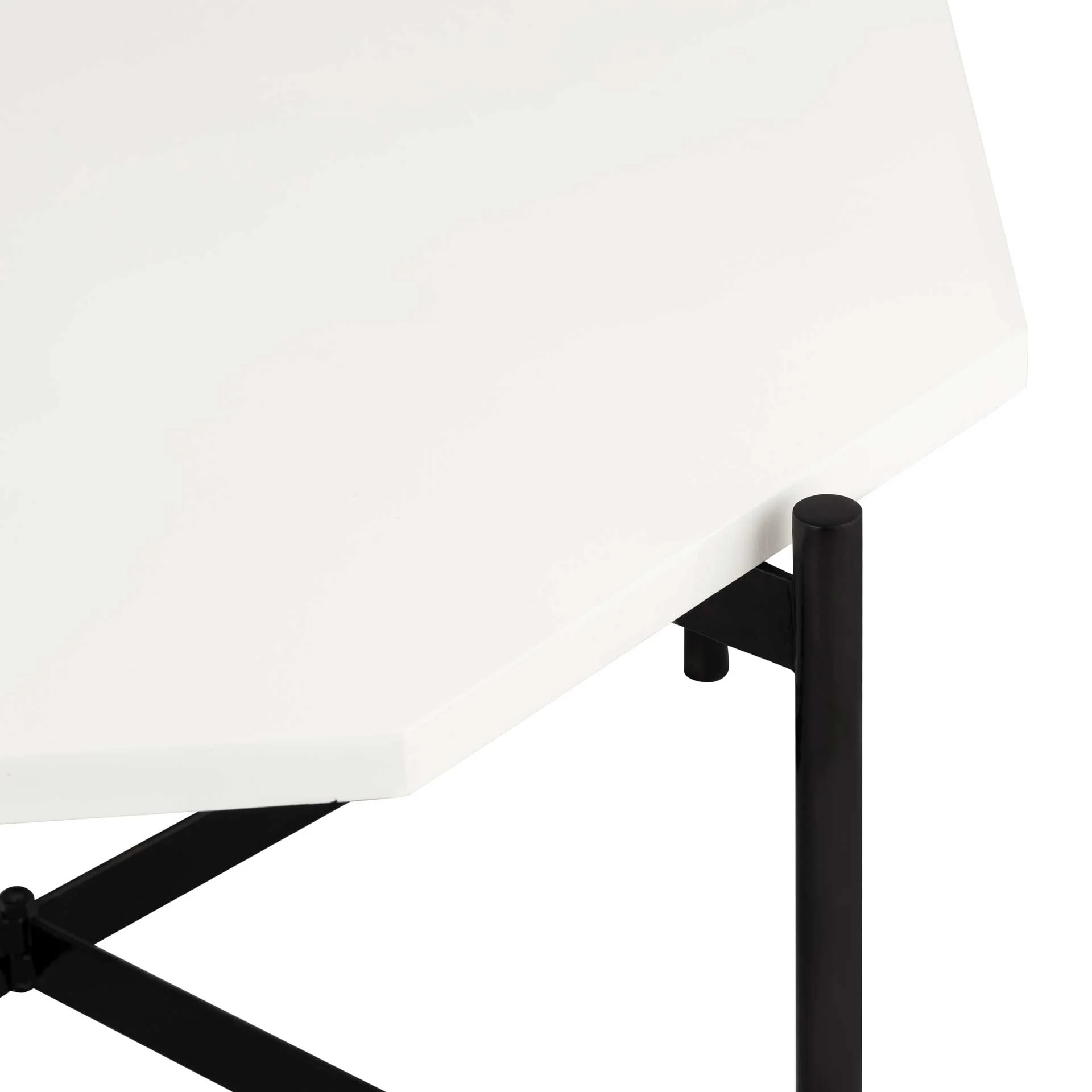 Urika Wooden Coffee Table White - Image 5