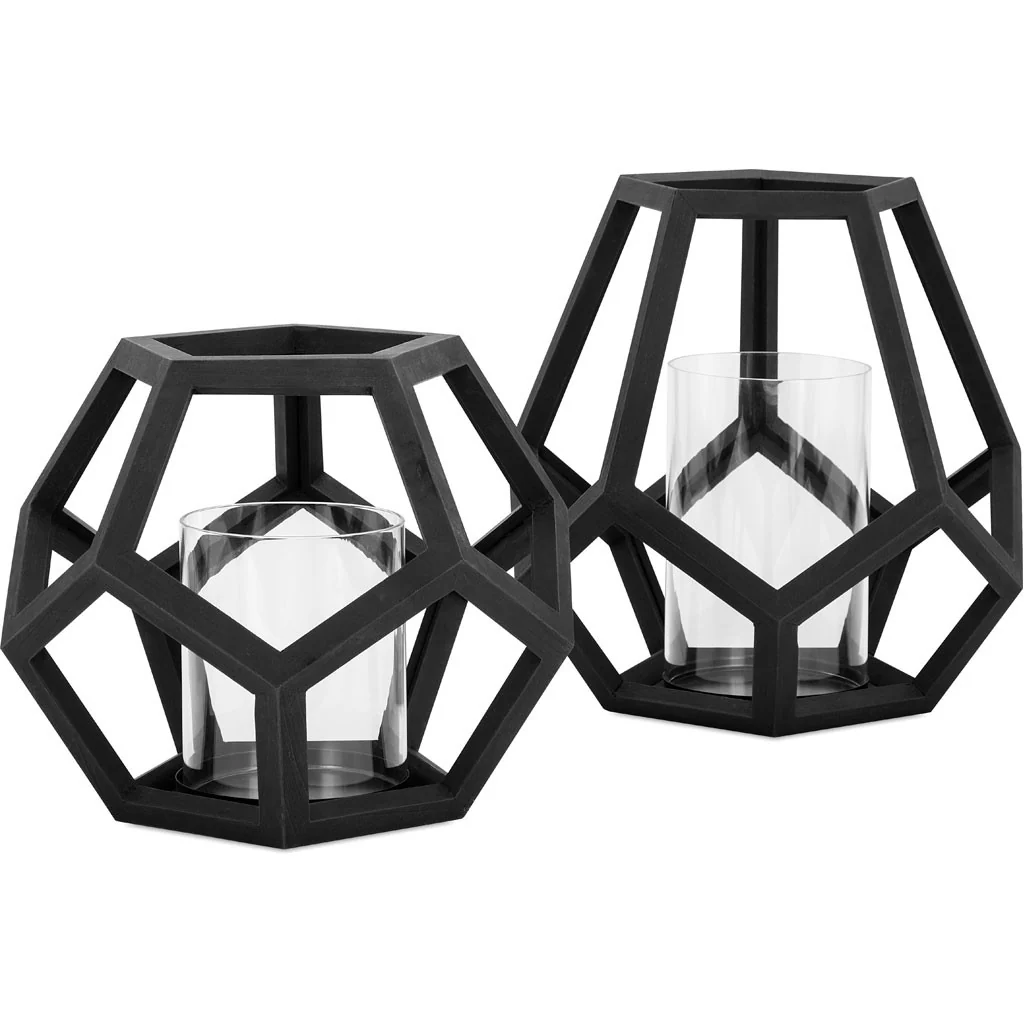 Ursula Wood Lantern - Image 3