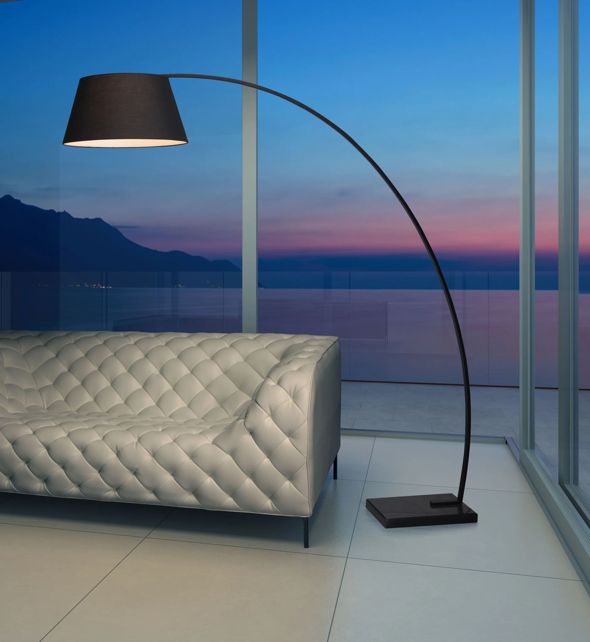 Vale Floor Lamp Black - Image 5