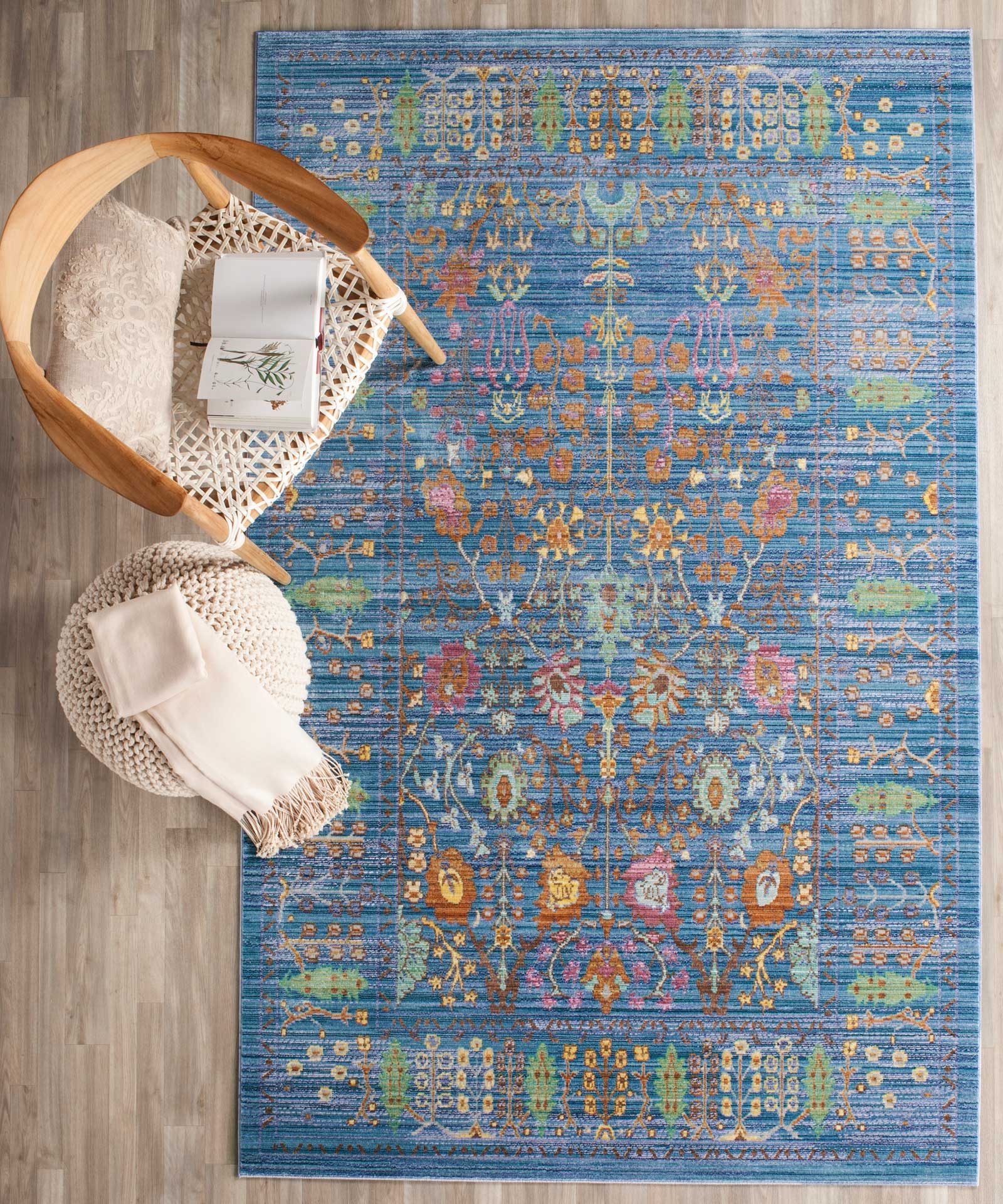 Valencia Blue/Multi Area Rug - Image 7