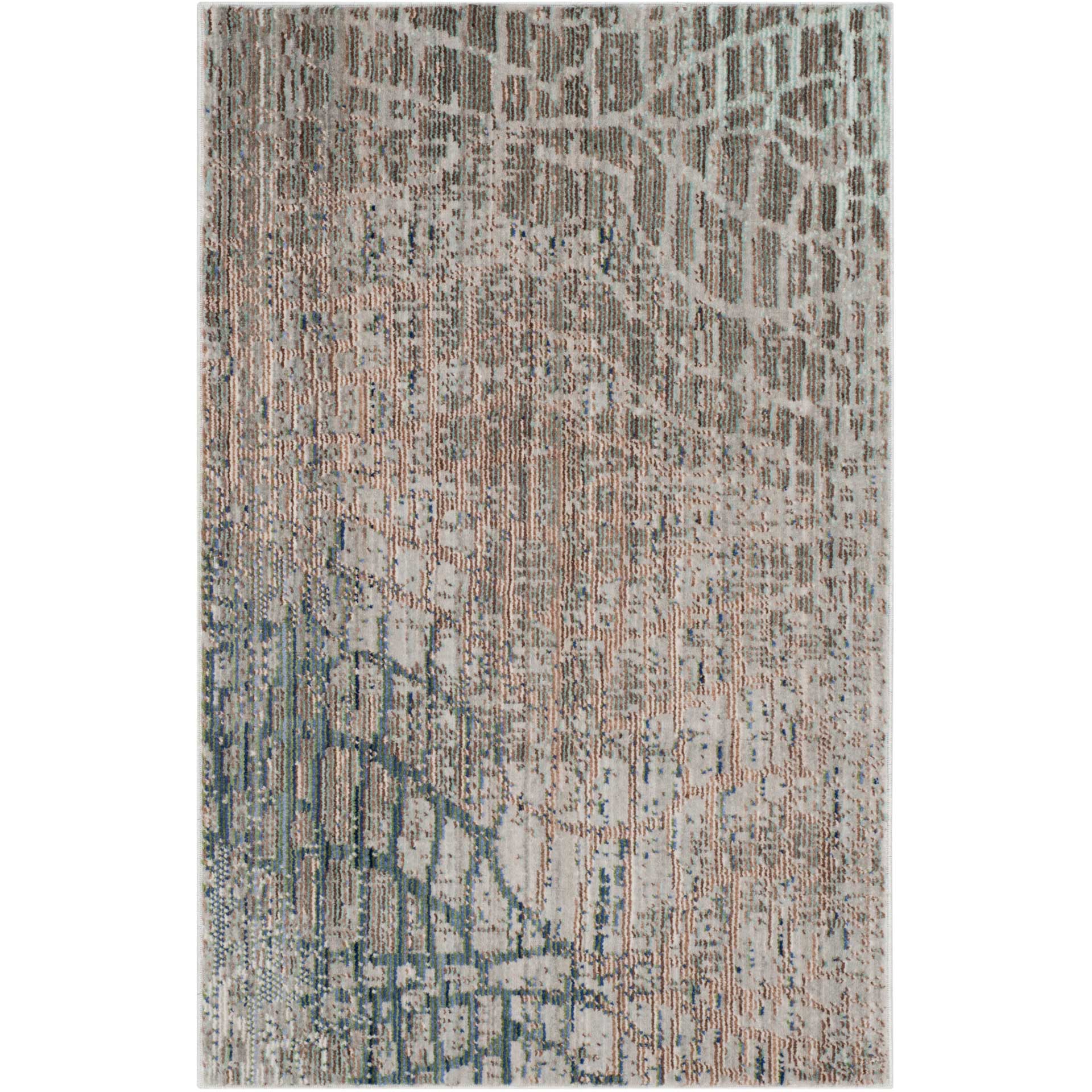 Valencia Gray/Blue/Beige Area Rug - Image 3