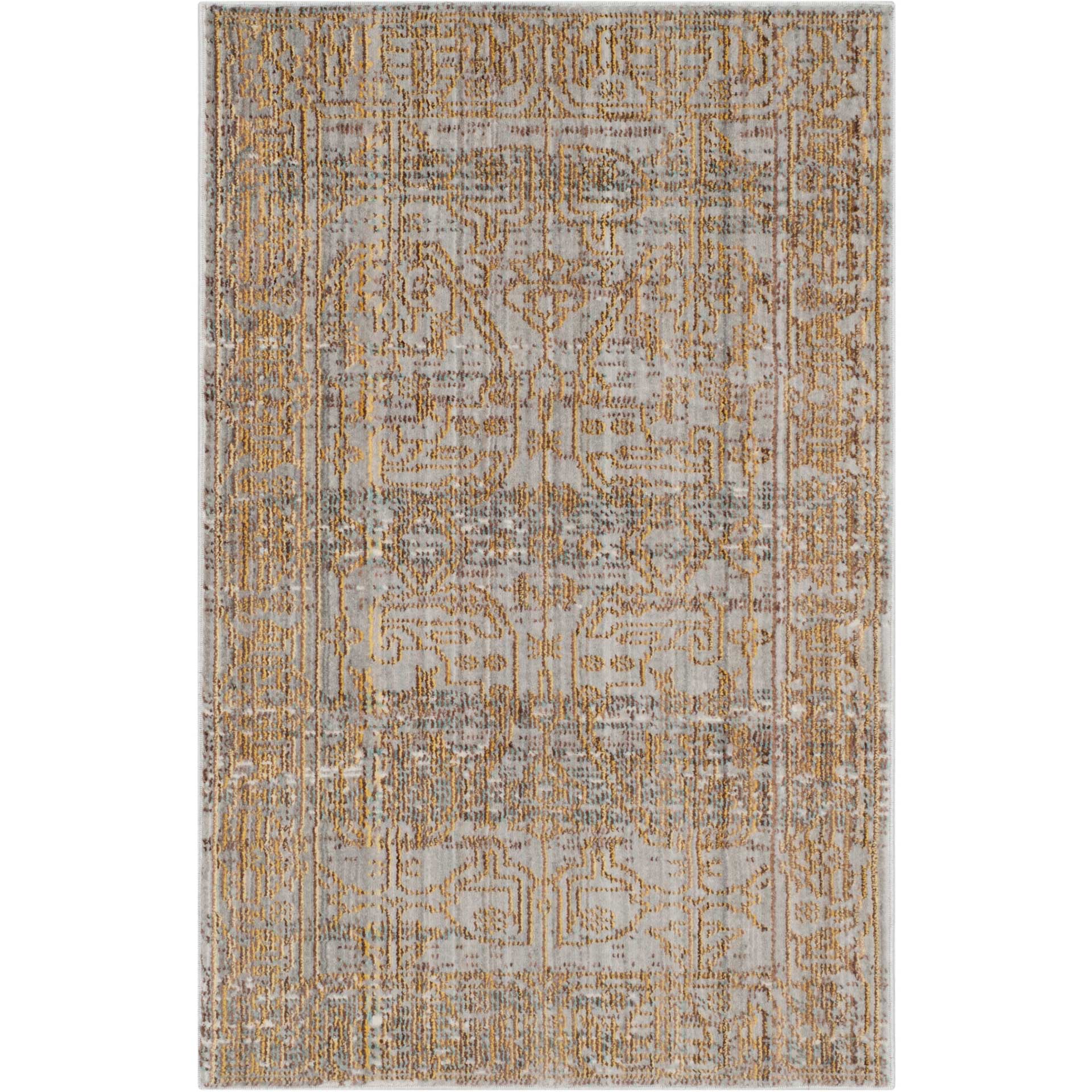 Valencia Gray/Gold Area Rug - Image 5