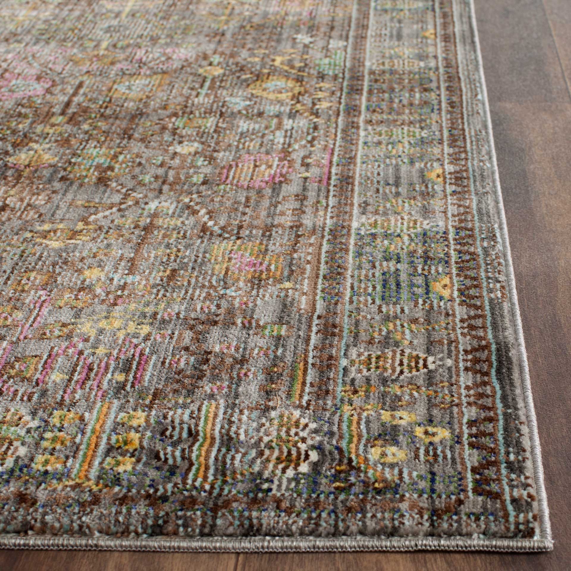Valencia Gray/Multi Runner Rug - Image 2