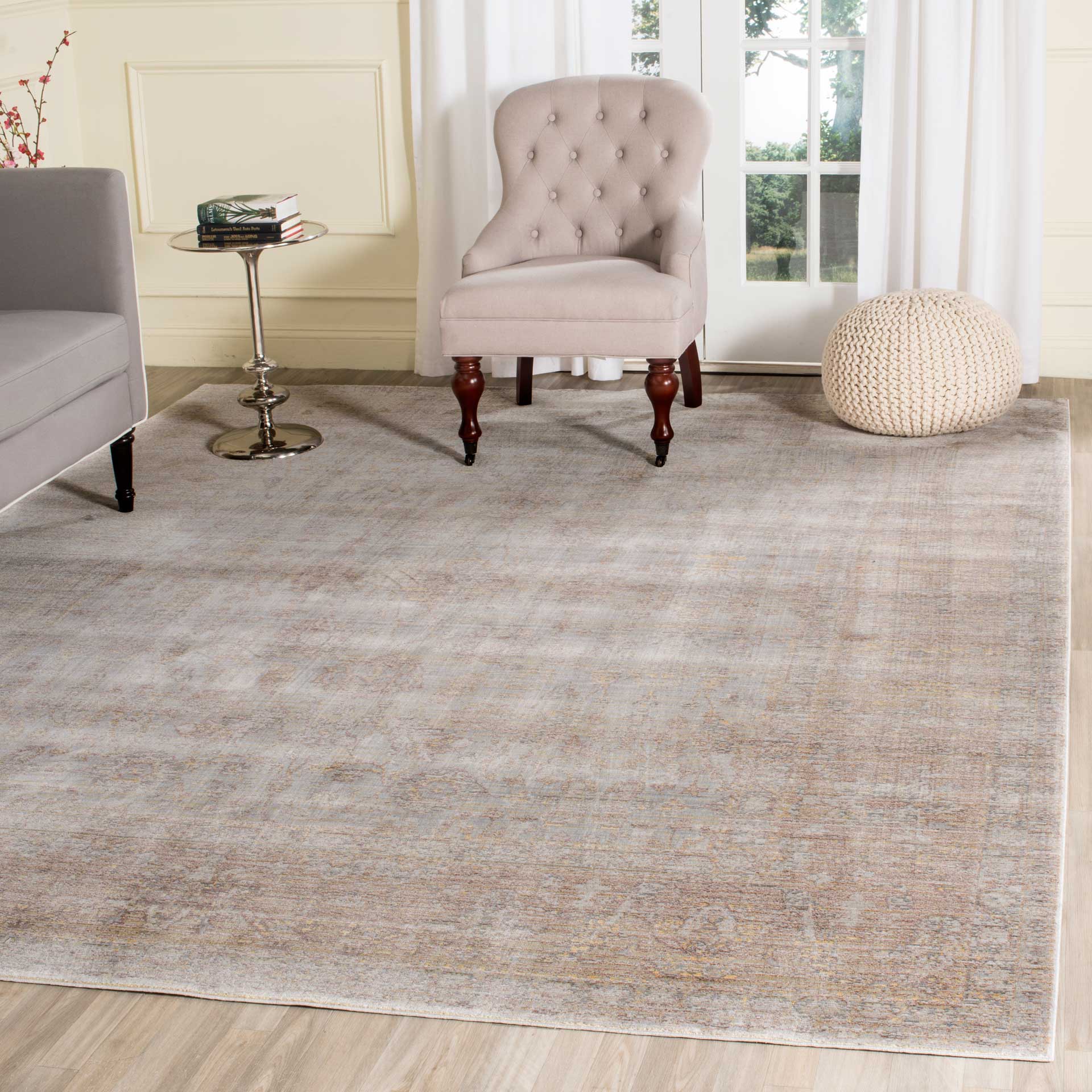 Valencia Gray/Yellow Area Rug - Image 7