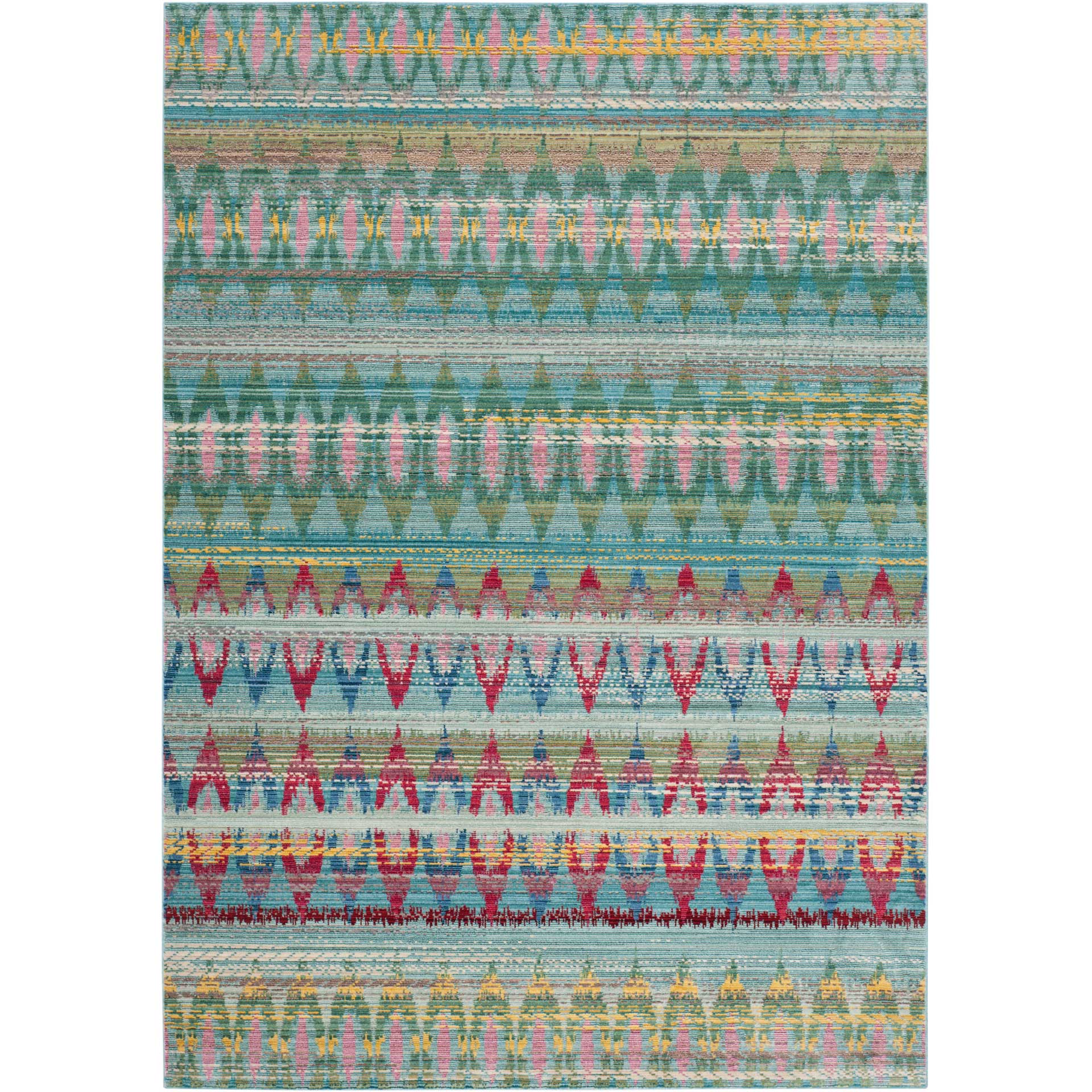 Valencia Light Blue/Multi Area Rug - Image 2