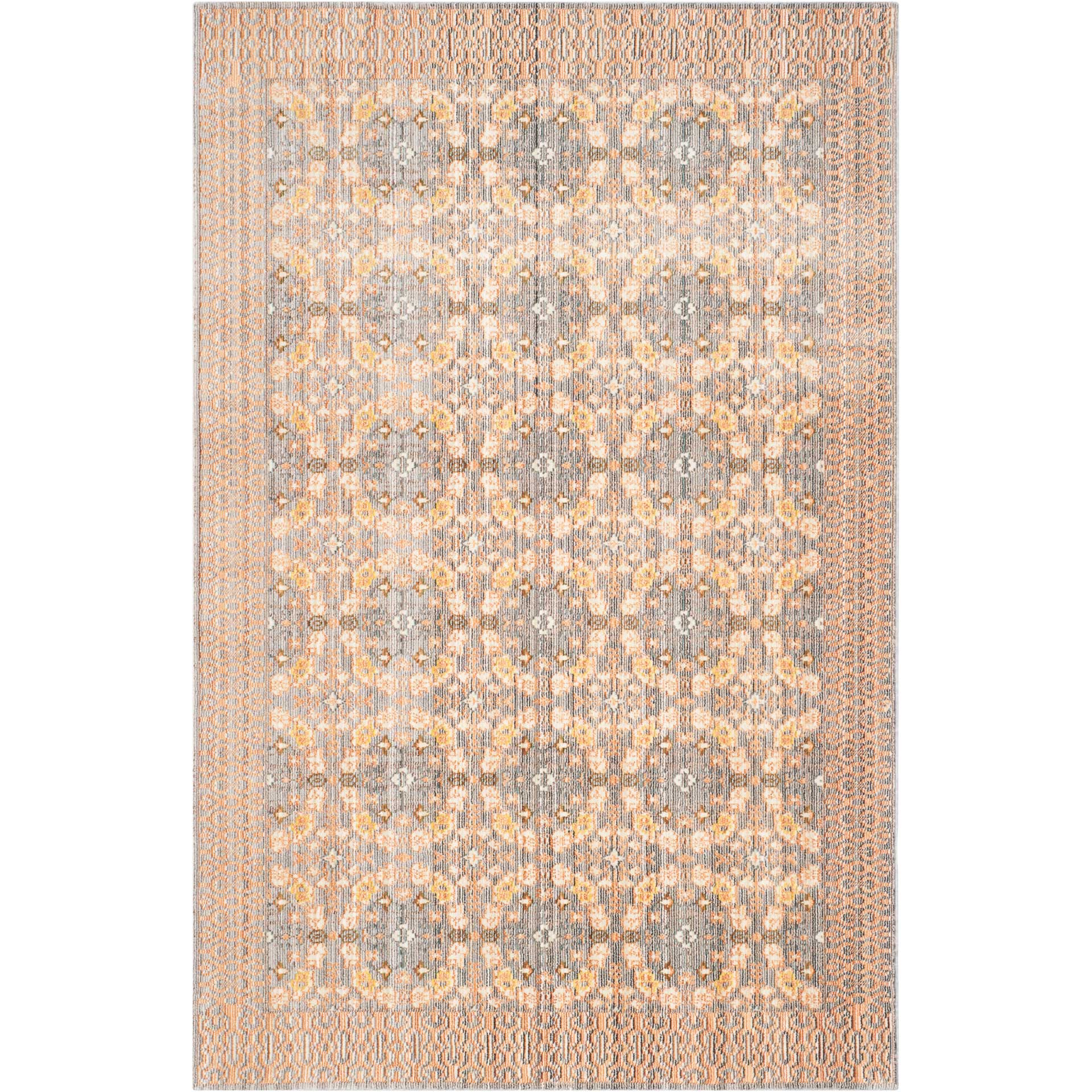 Valencia Light Gray/Multi Area Rug - Image 2
