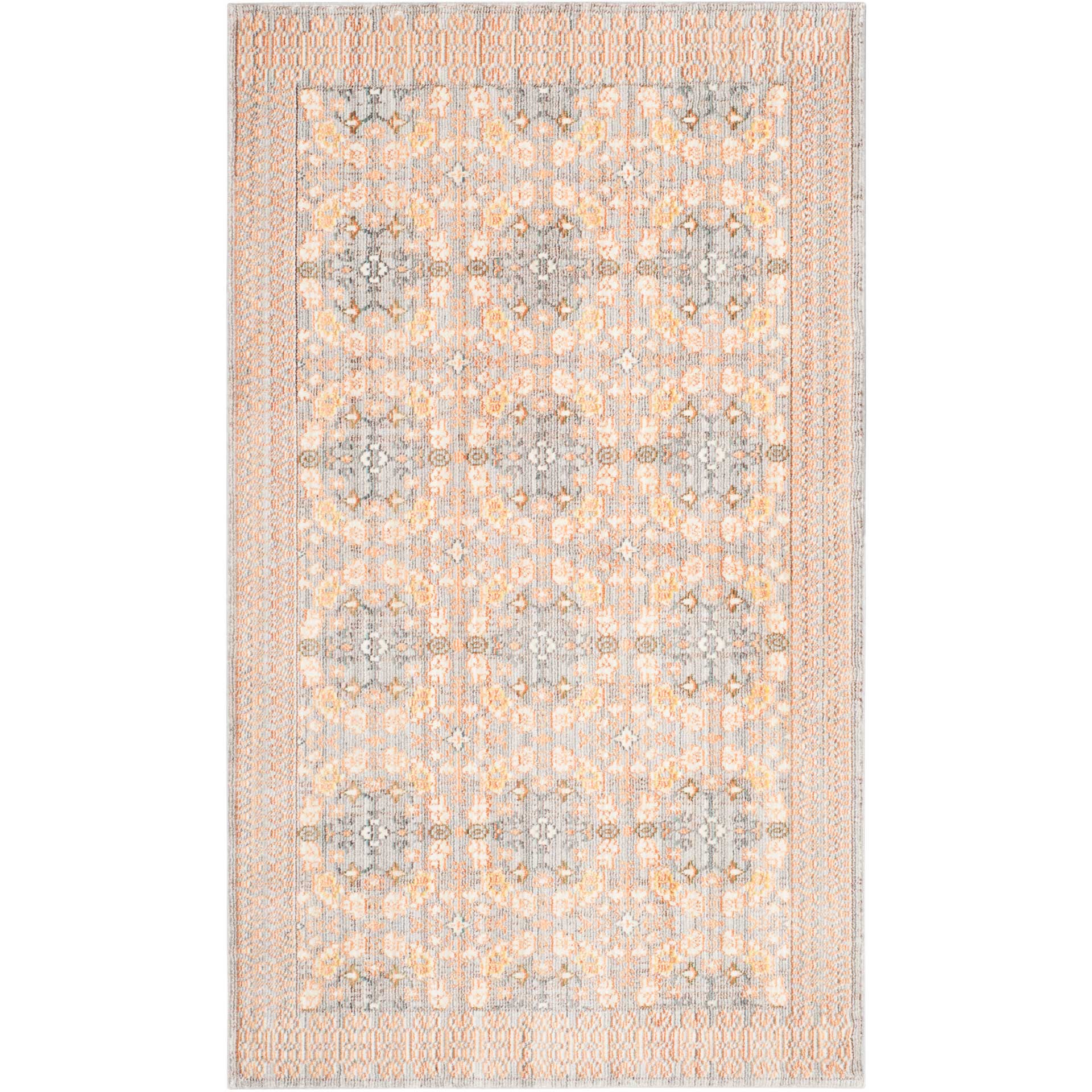 Valencia Light Gray/Multi Area Rug - Image 3