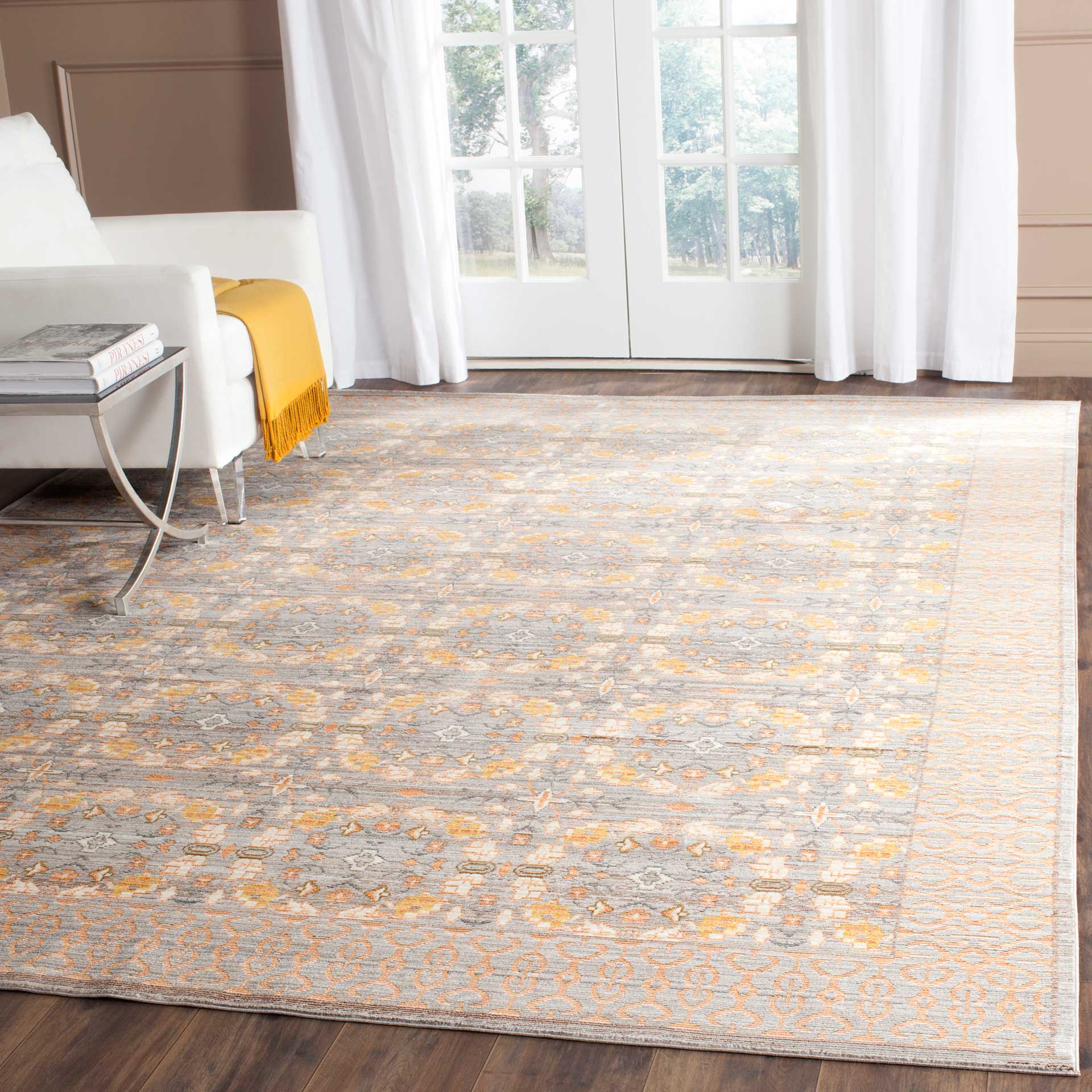 Valencia Light Gray/Multi Area Rug - Image 5