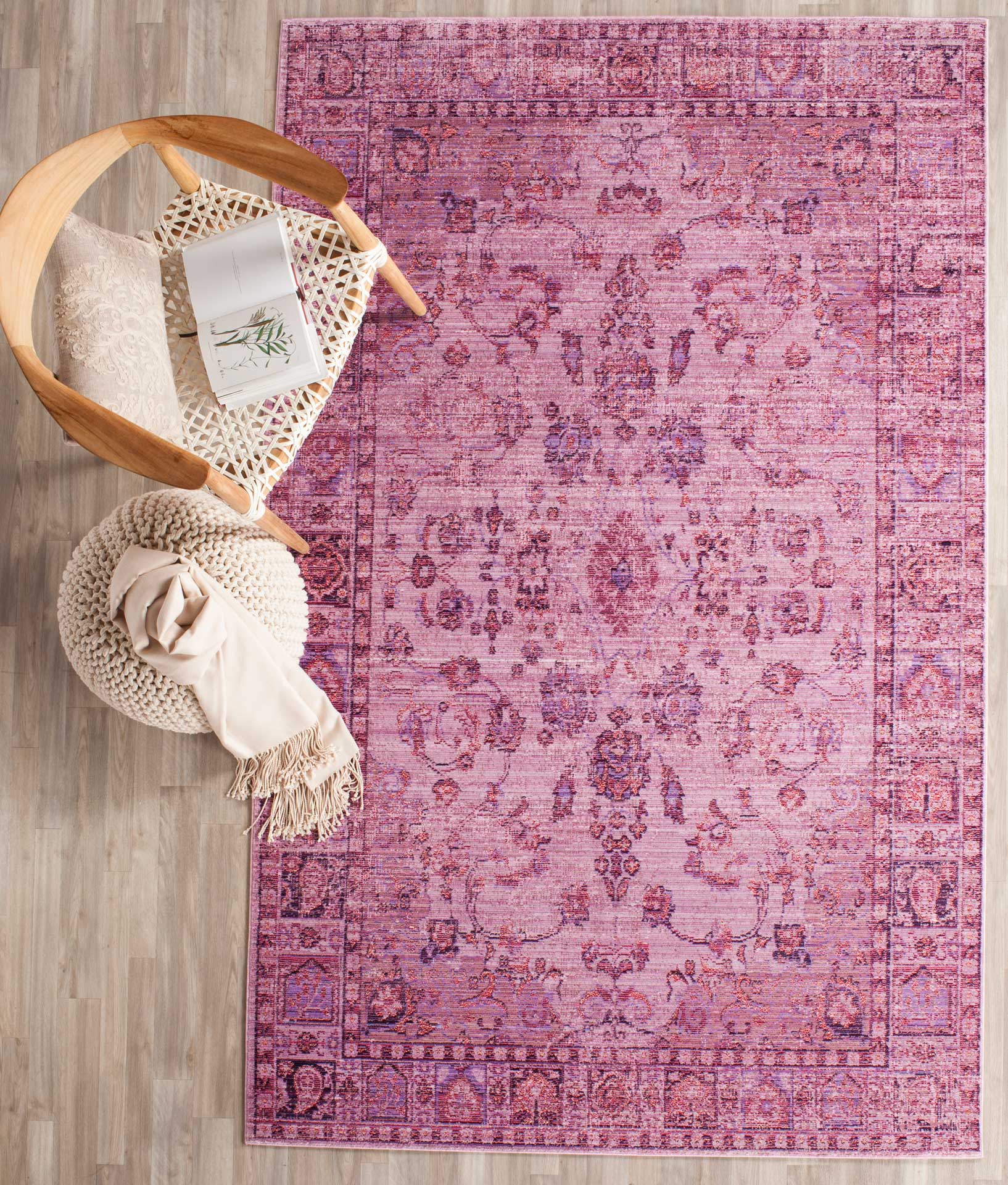 Valencia Pink/Multi Area Rug - Image 5