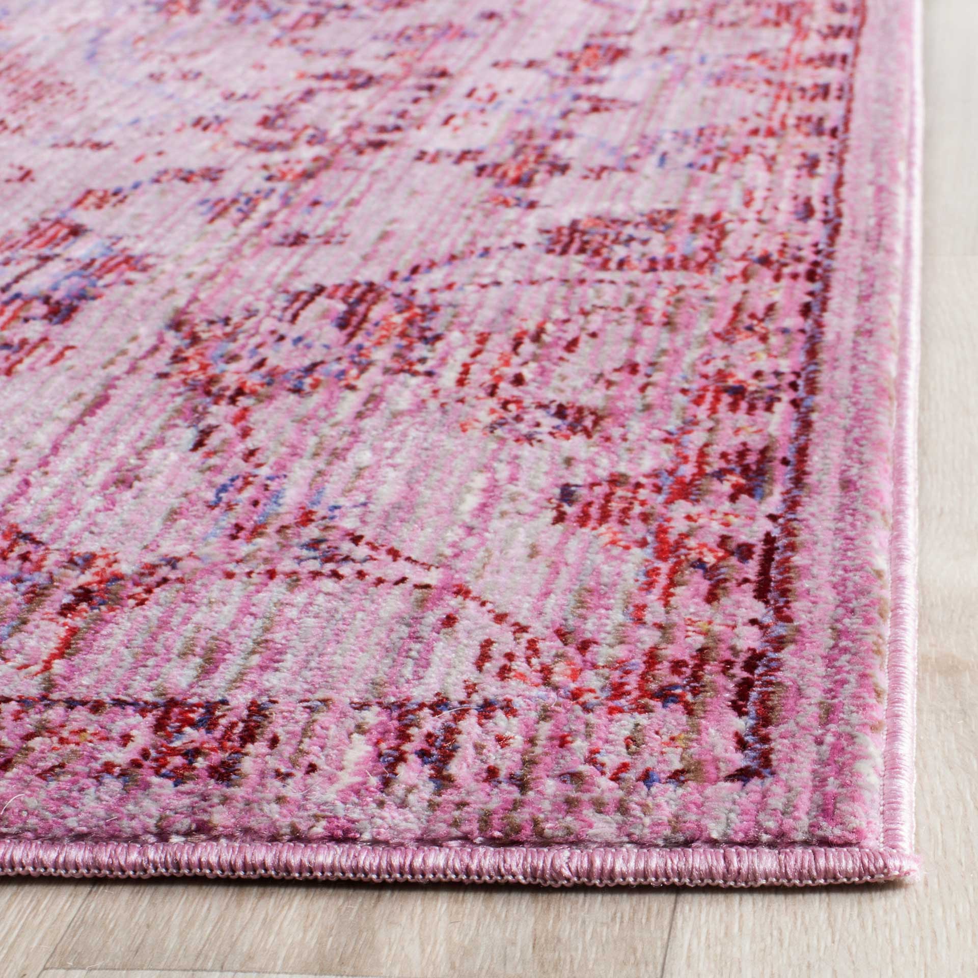 Valencia Pink/Multi Runner Rug - Image 2