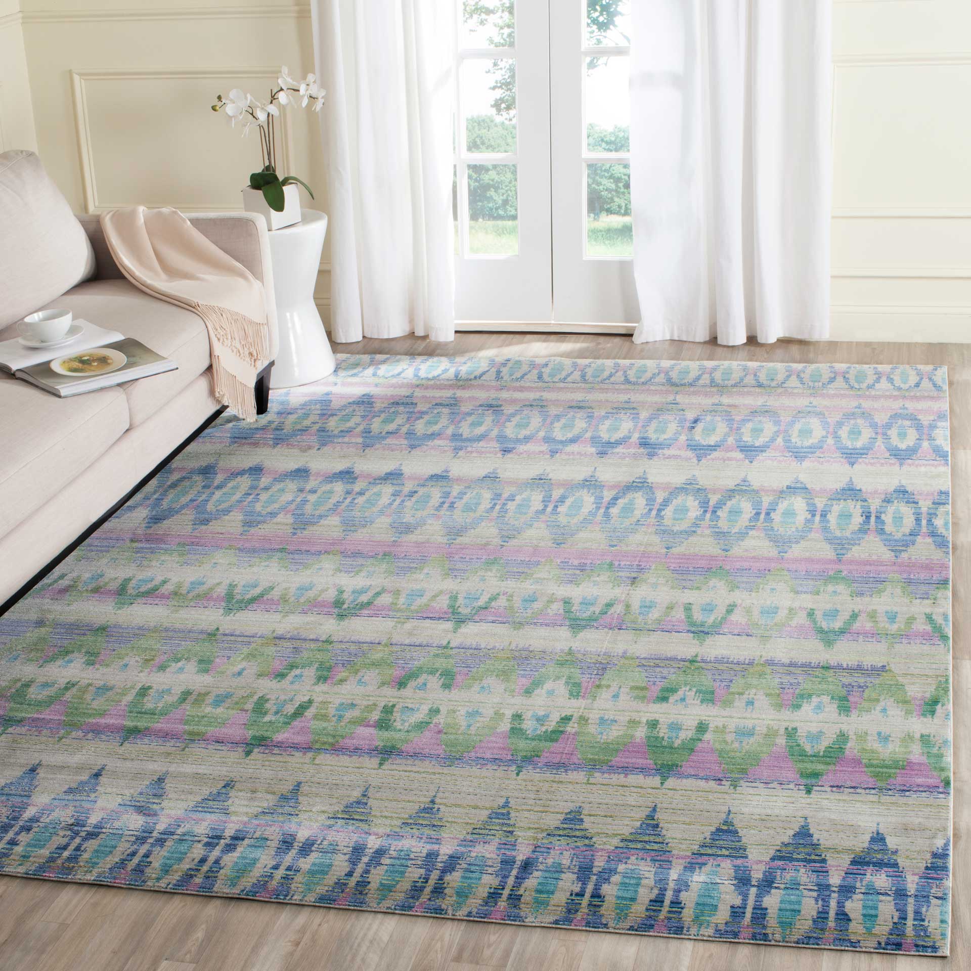Valencia Purple/Multi Area Rug - Image 5