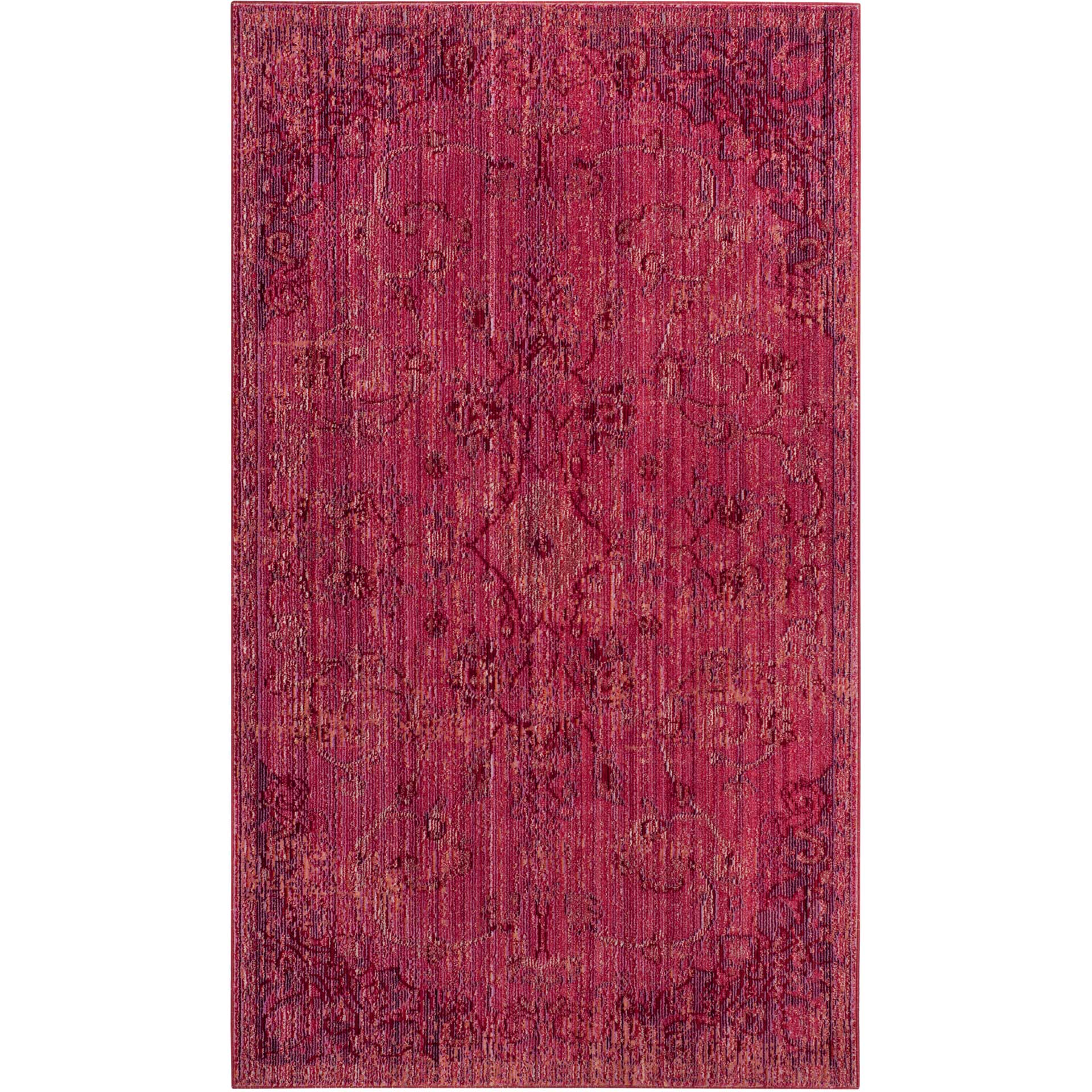 Valencia Red/Red Area Rug - Image 3
