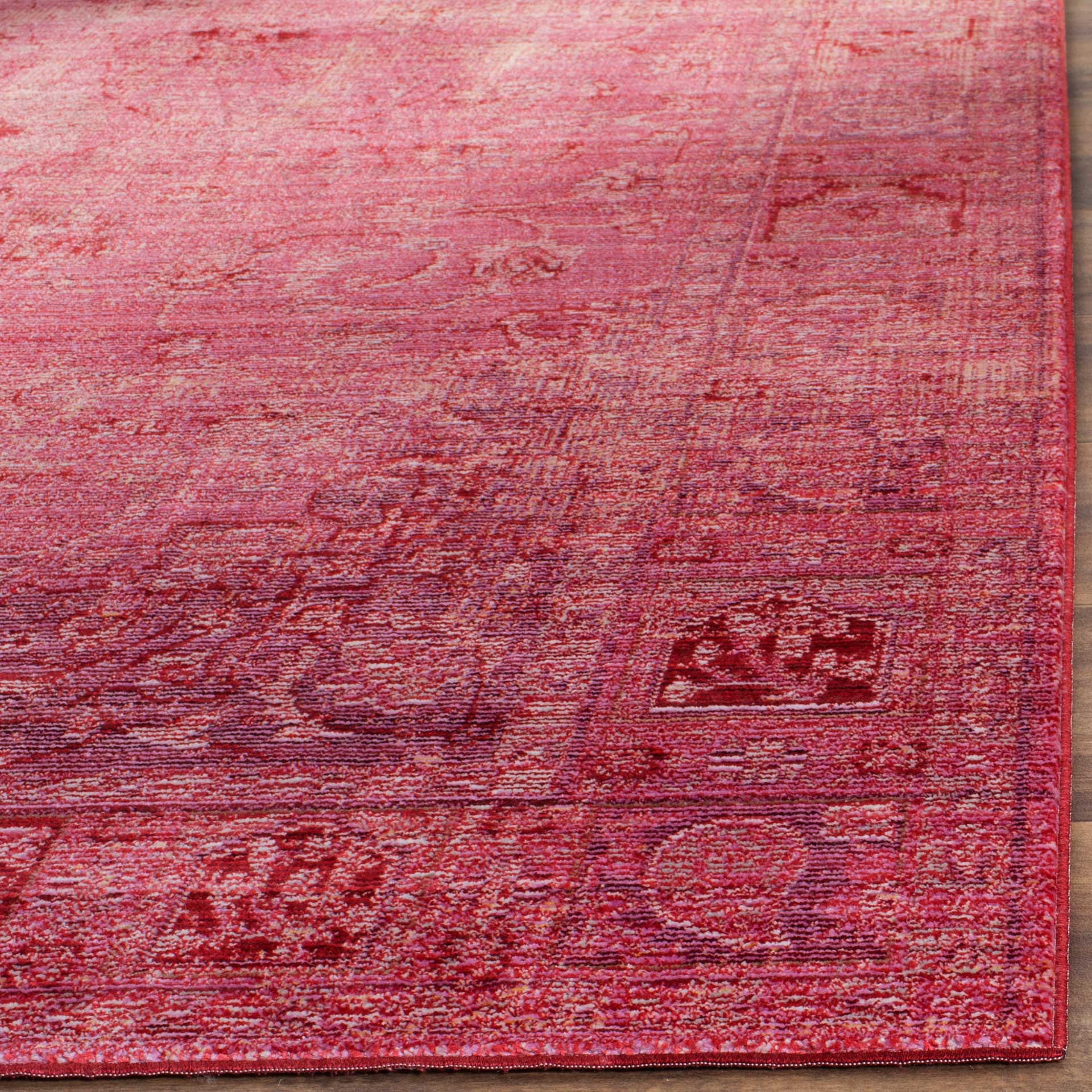 Valencia Red/Red Area Rug - Image 5