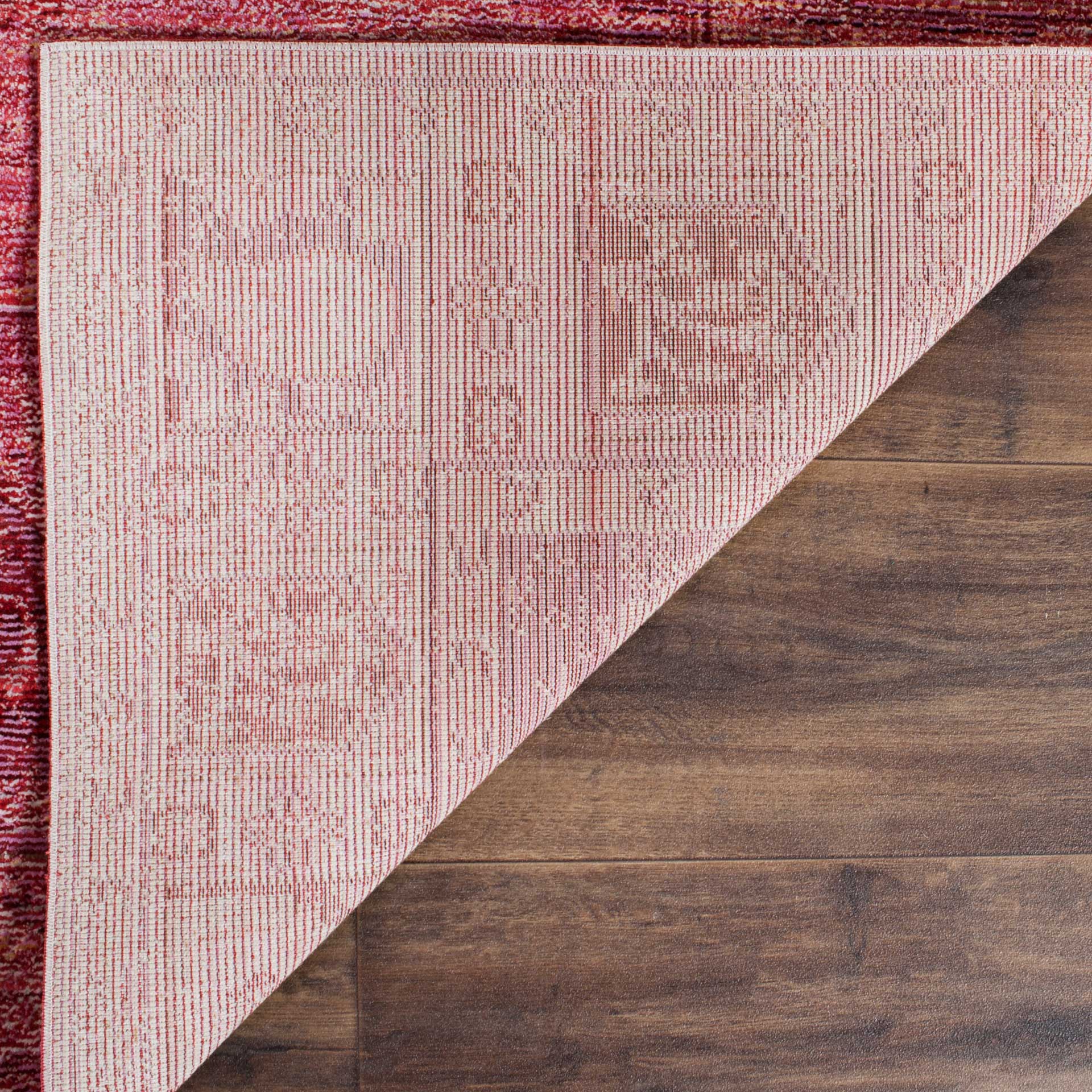 Valencia Red/Red Area Rug - Image 7