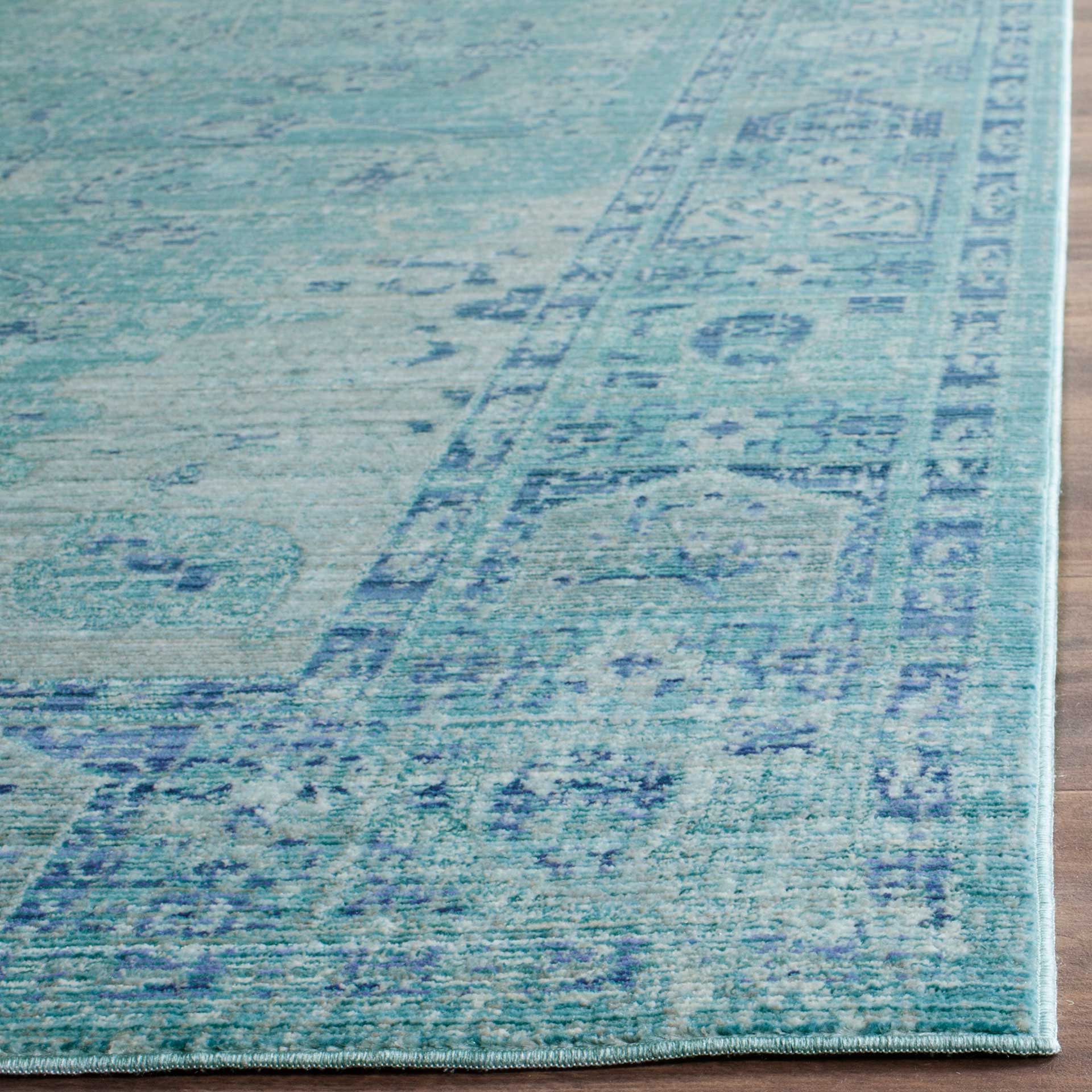 Valencia Teal/Multi Area Rug - Image 4