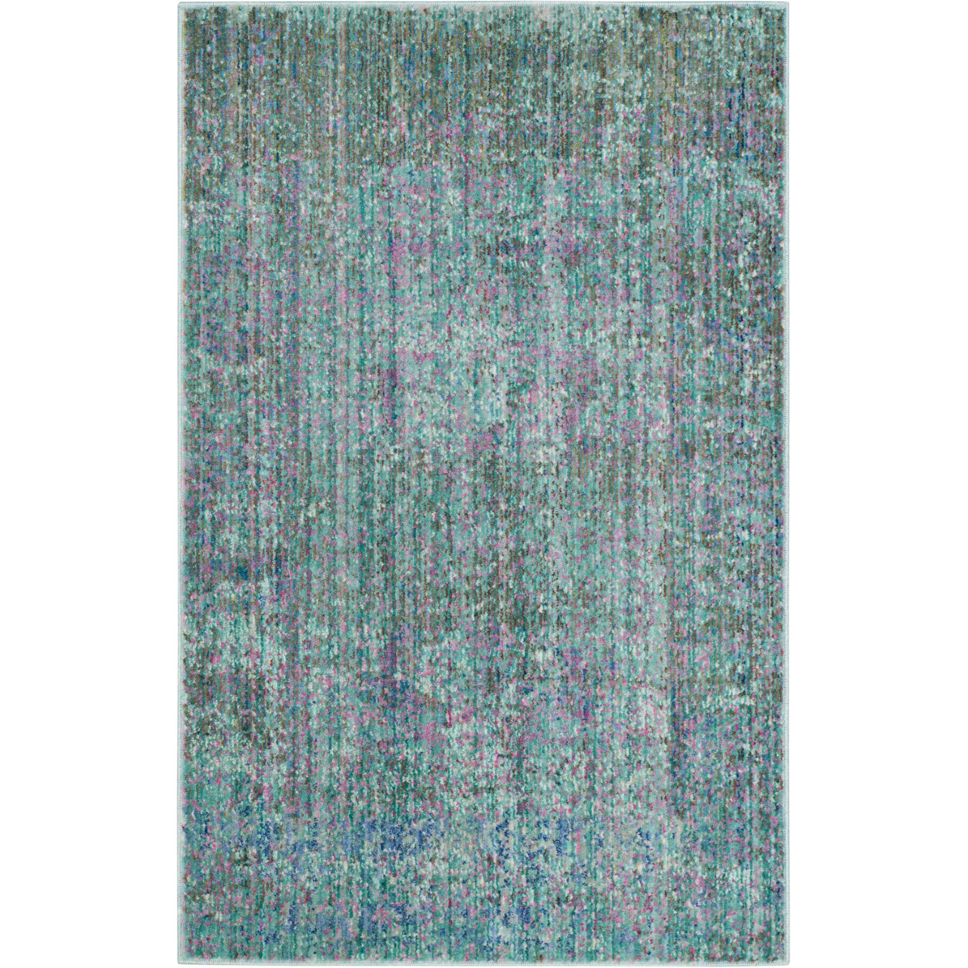 Valencia Turquoise/Multi Area Rug - Image 4