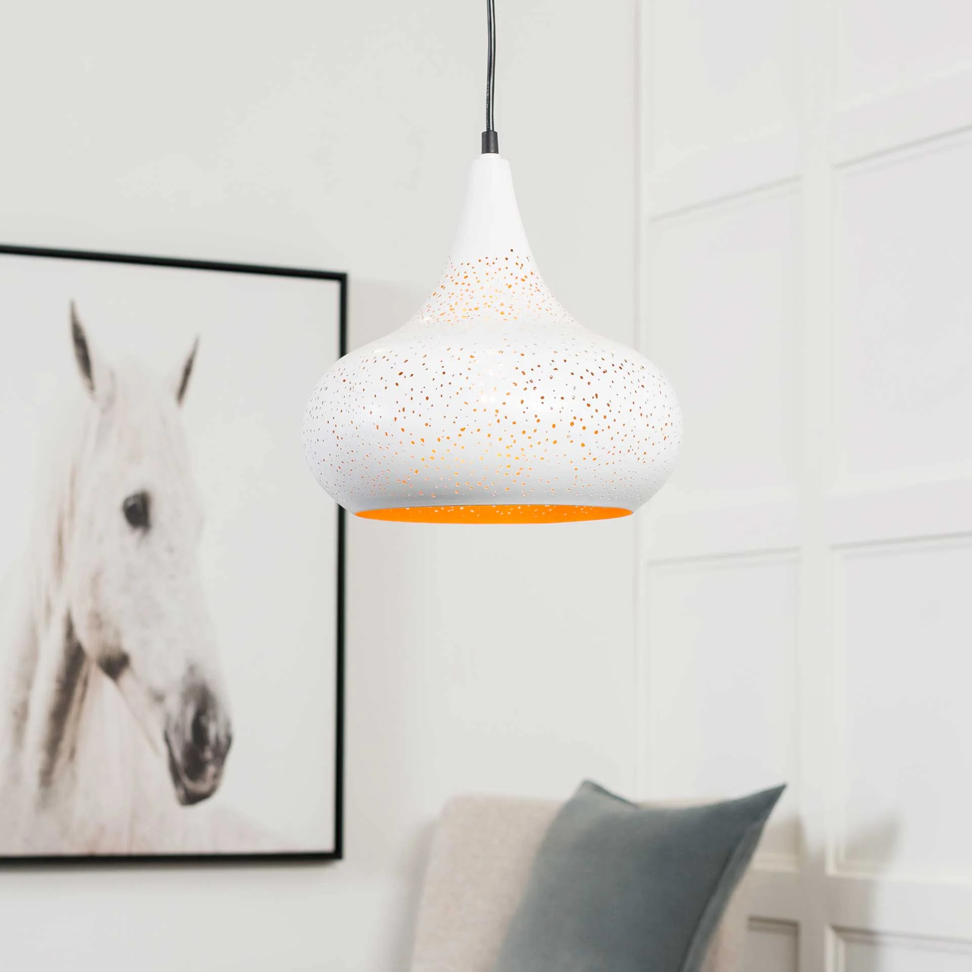 Valeria Ceiling Lamp White - Image 3
