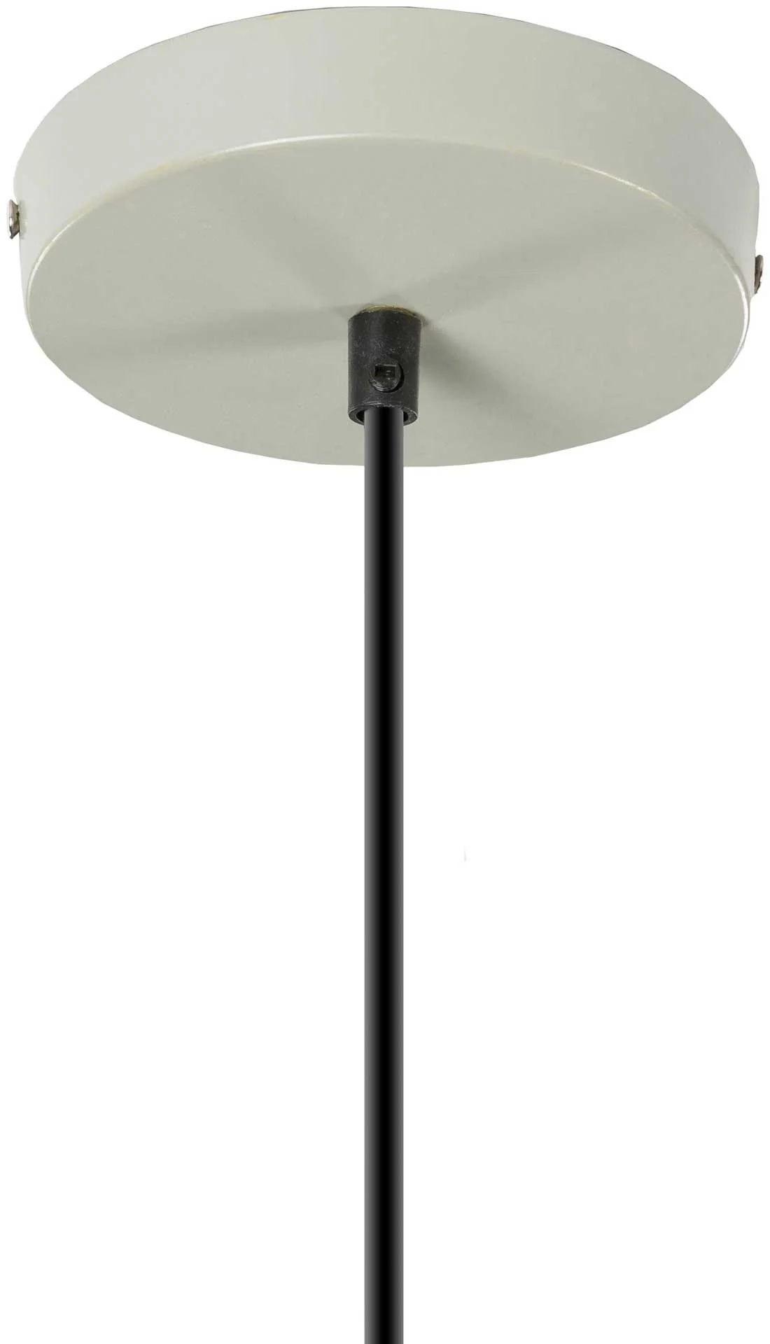 Valeria Round Ceiling Lamp Ivory/Taupe - Image 2