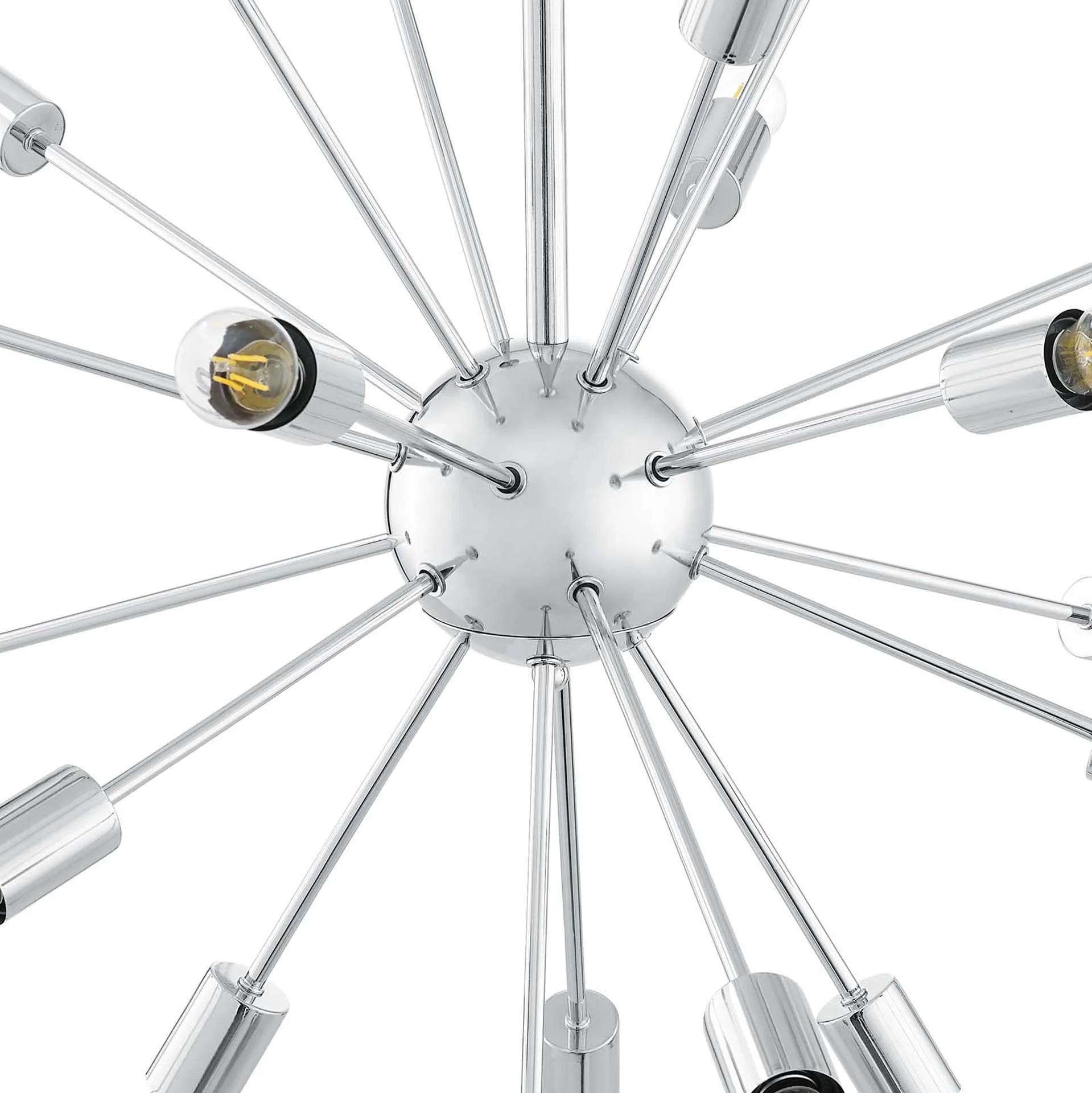 Valley Pendant Chandelier Silver - Image 3