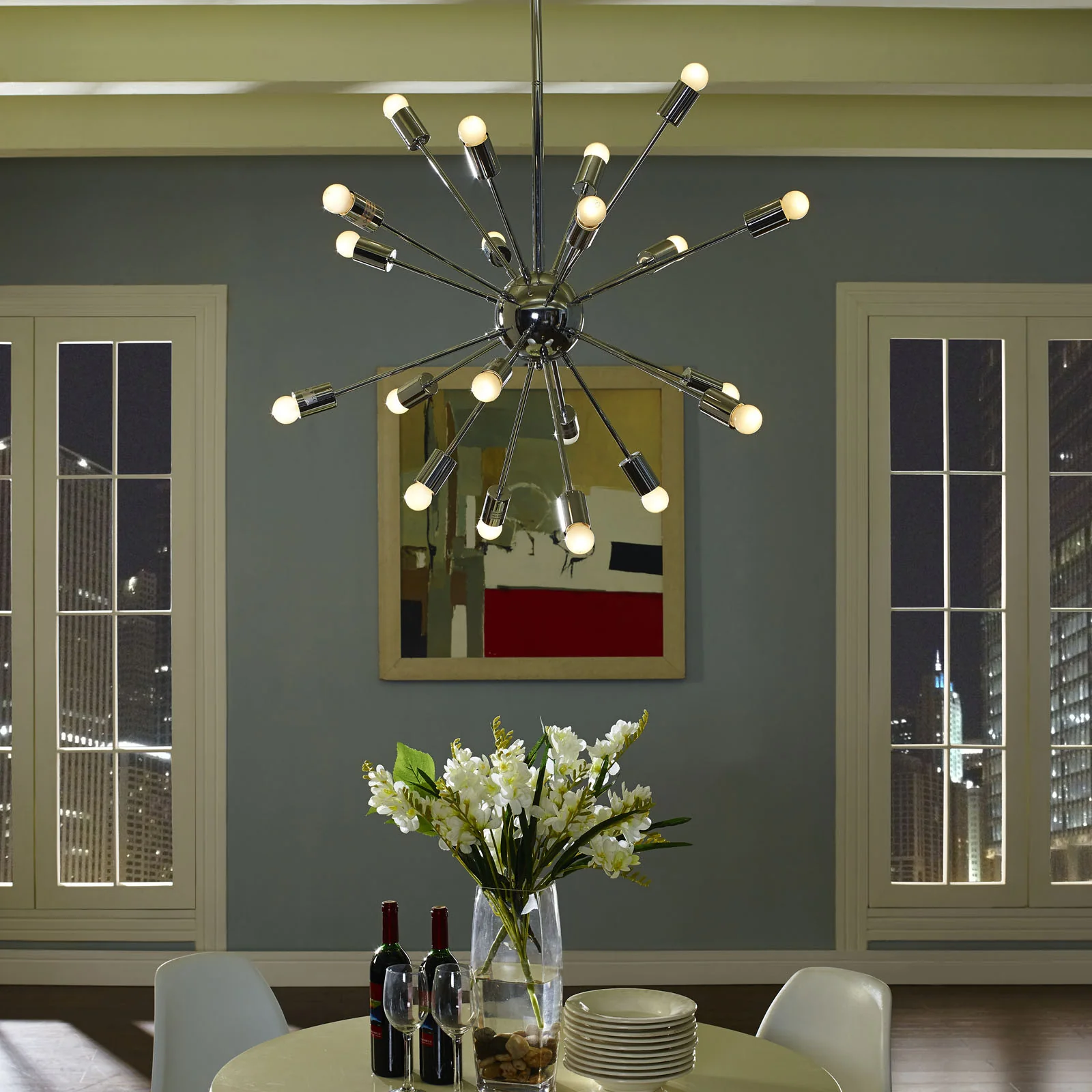 Valley Pendant Light Silver - Image 4