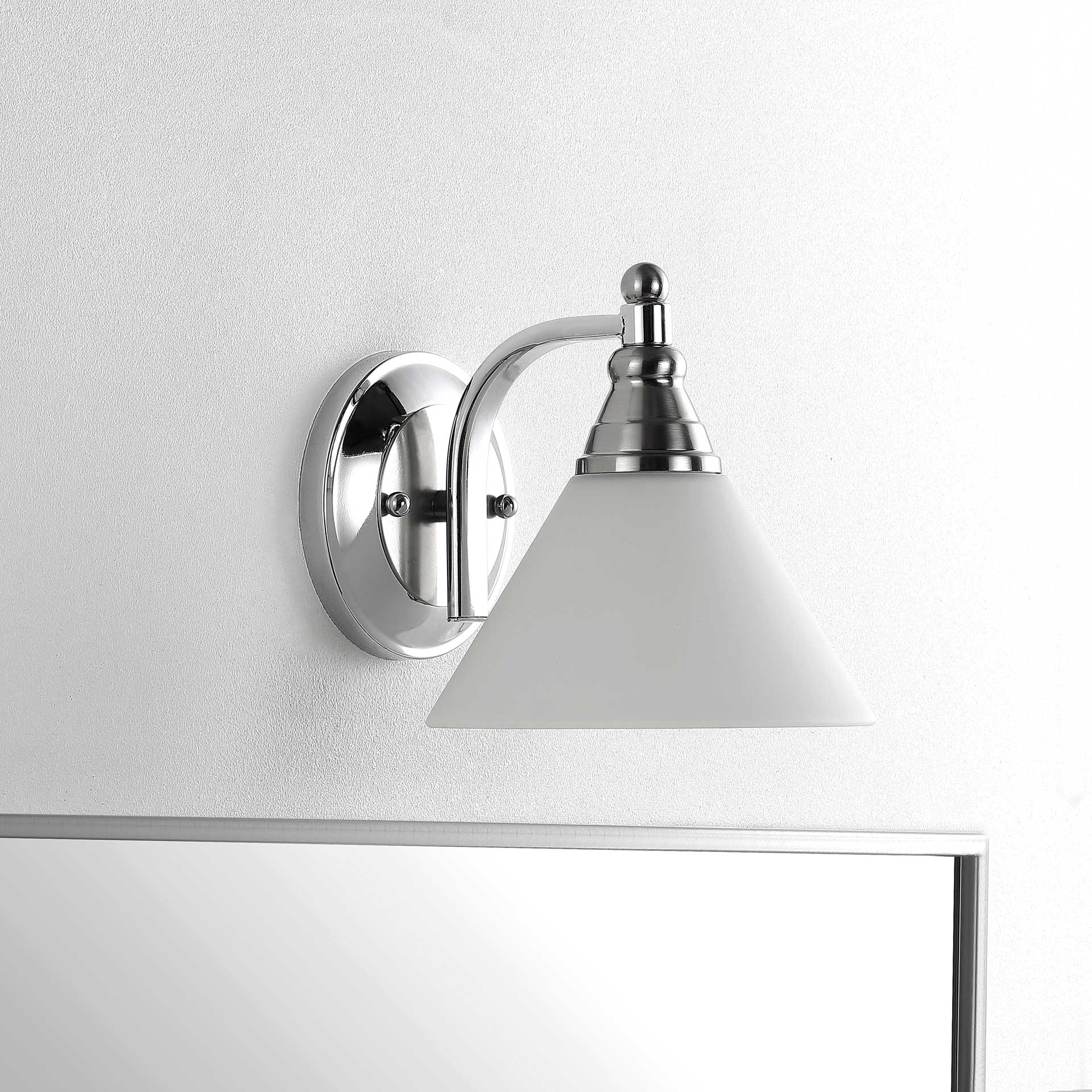 Vanda Wall Sconce Nickel/Clear - Image 3