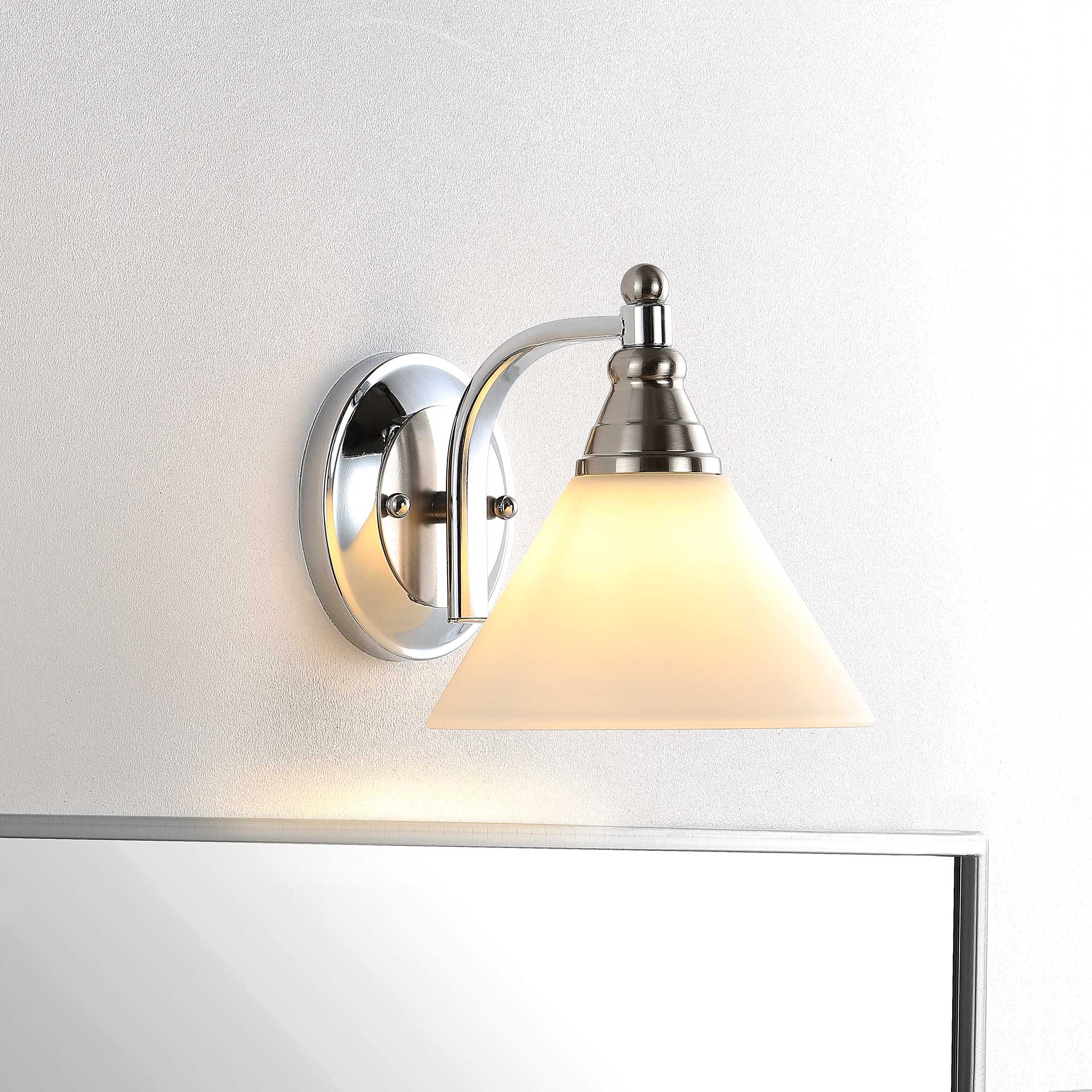 Vanda Wall Sconce Nickel/Clear - Image 4