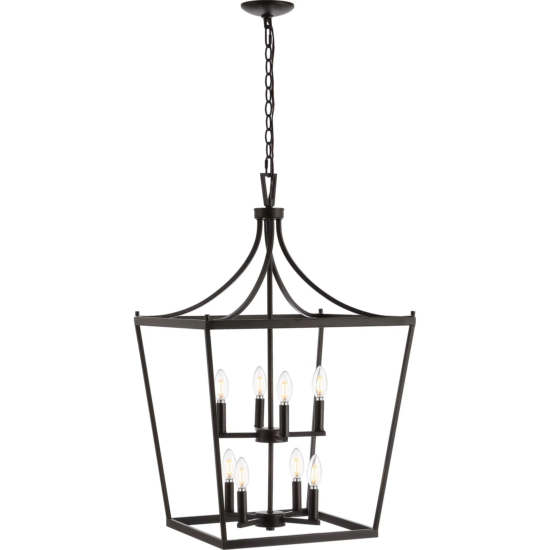 Varina 8 Light Pendant Bronze/Black - Image 2