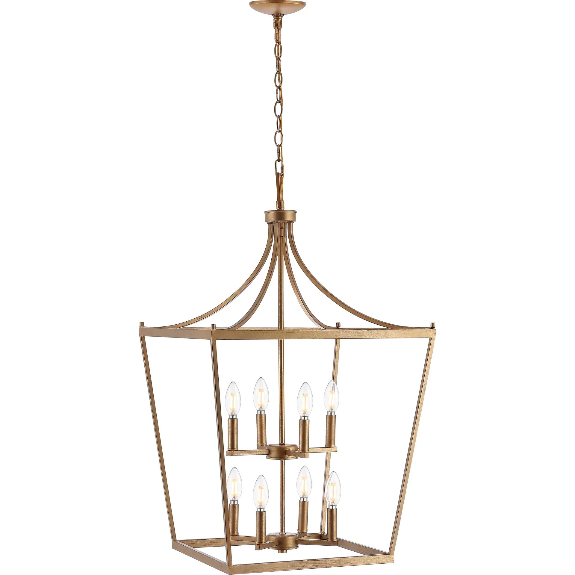 Varina 8 Light Pendant Gold - Image 2