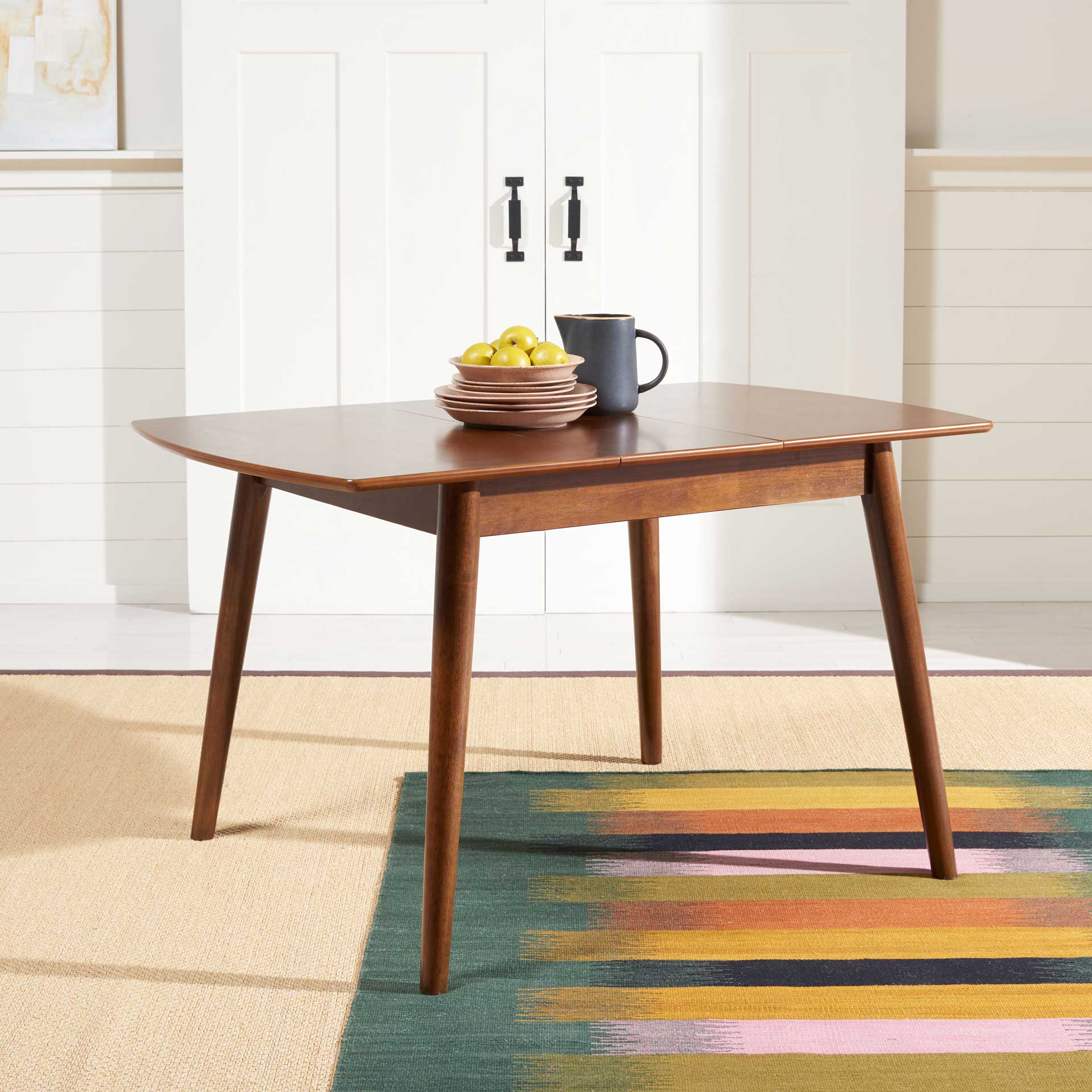 Vasco Manual Extension Dining Table Walnut - Image 6