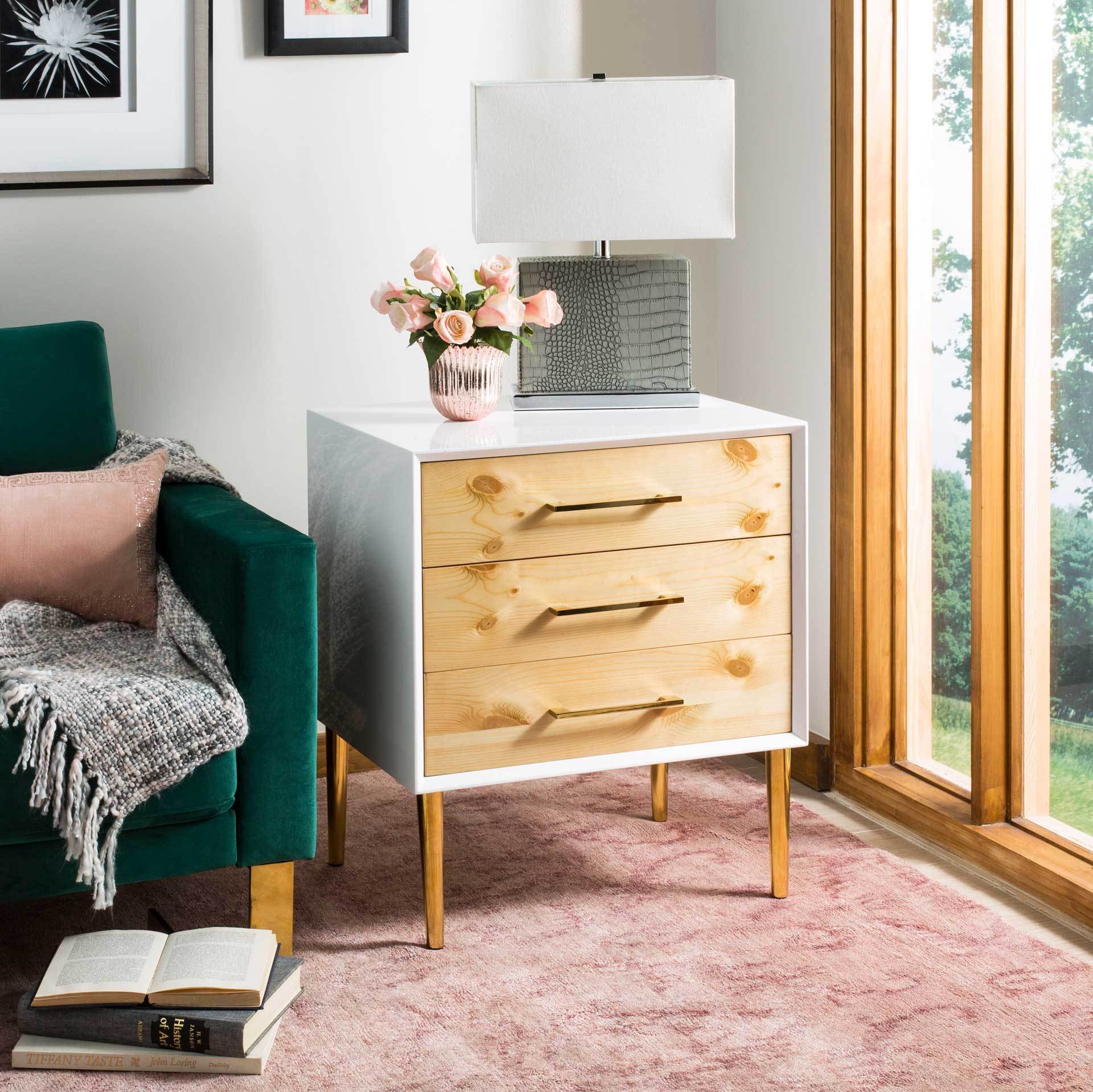 Vaughn 3-Drawer Side Table - Image 8