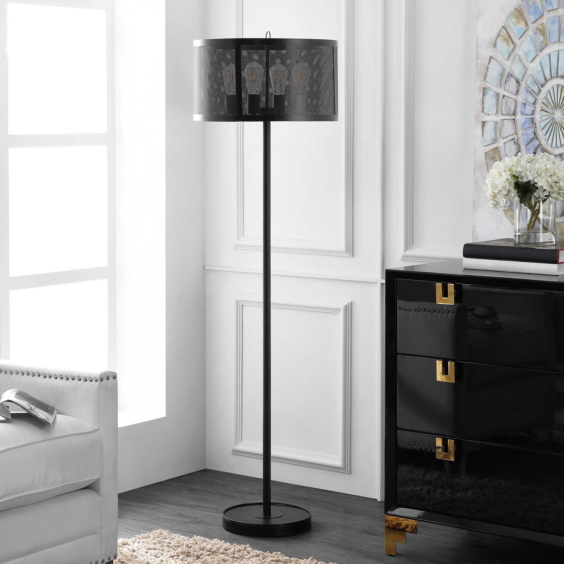 Velia Floor Lamp Black - Image 3