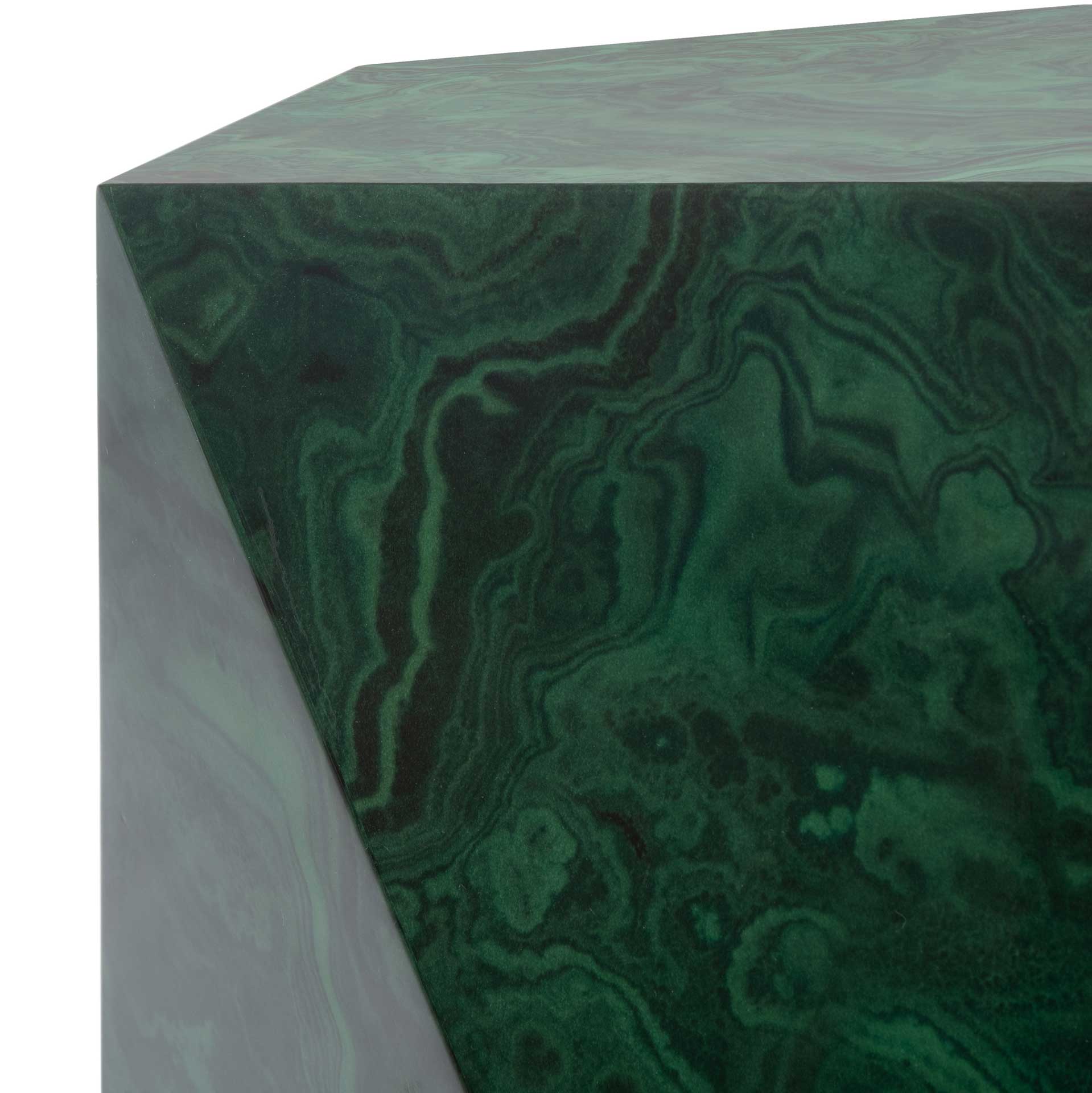 Velora Malachite End Table Jade - Image 4