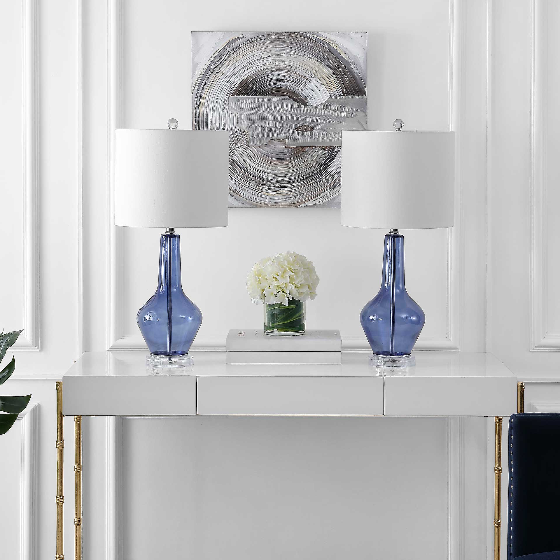 Vendome Table Lamps Blue (Set of 2) - Image 5