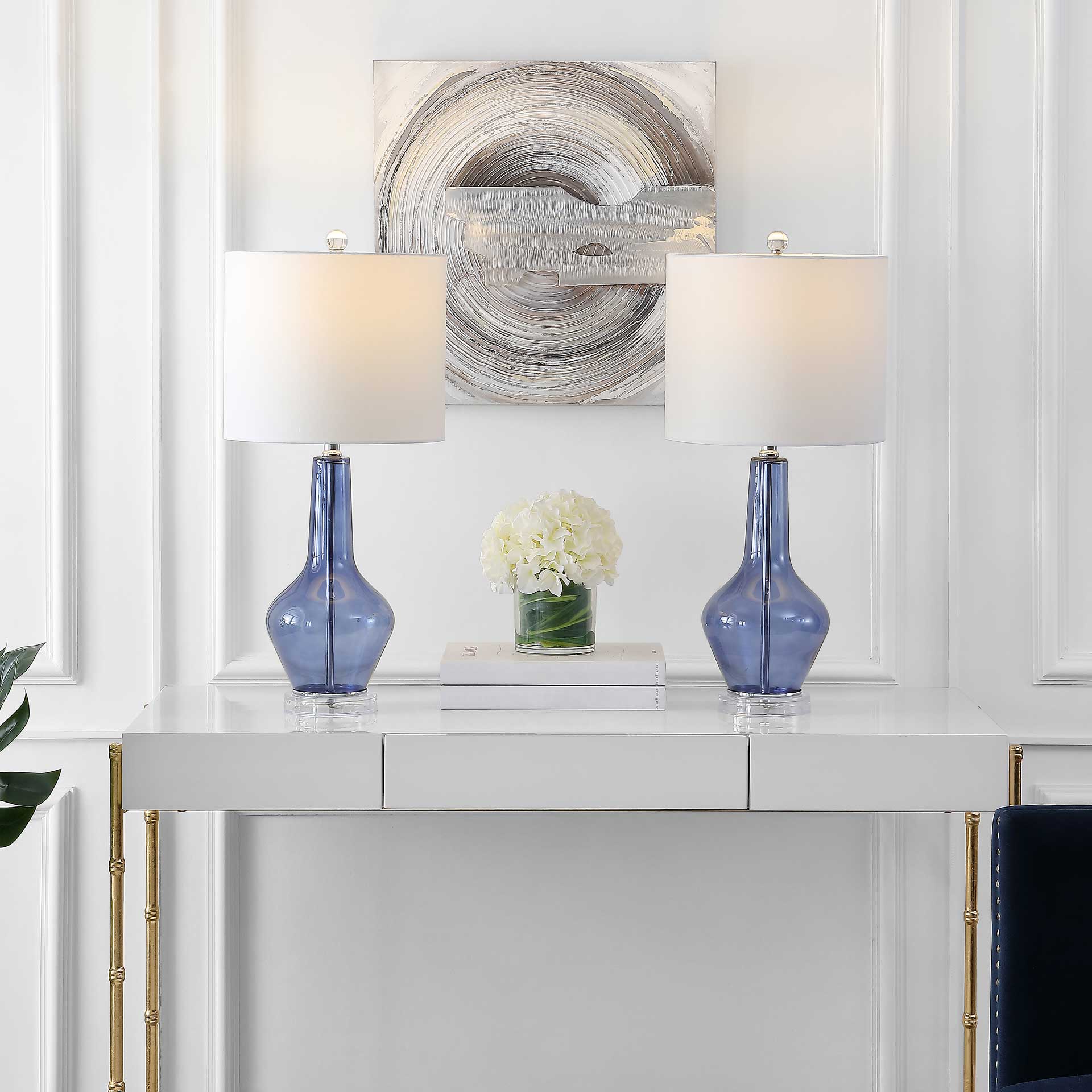 Vendome Table Lamps Blue (Set of 2) - Image 6