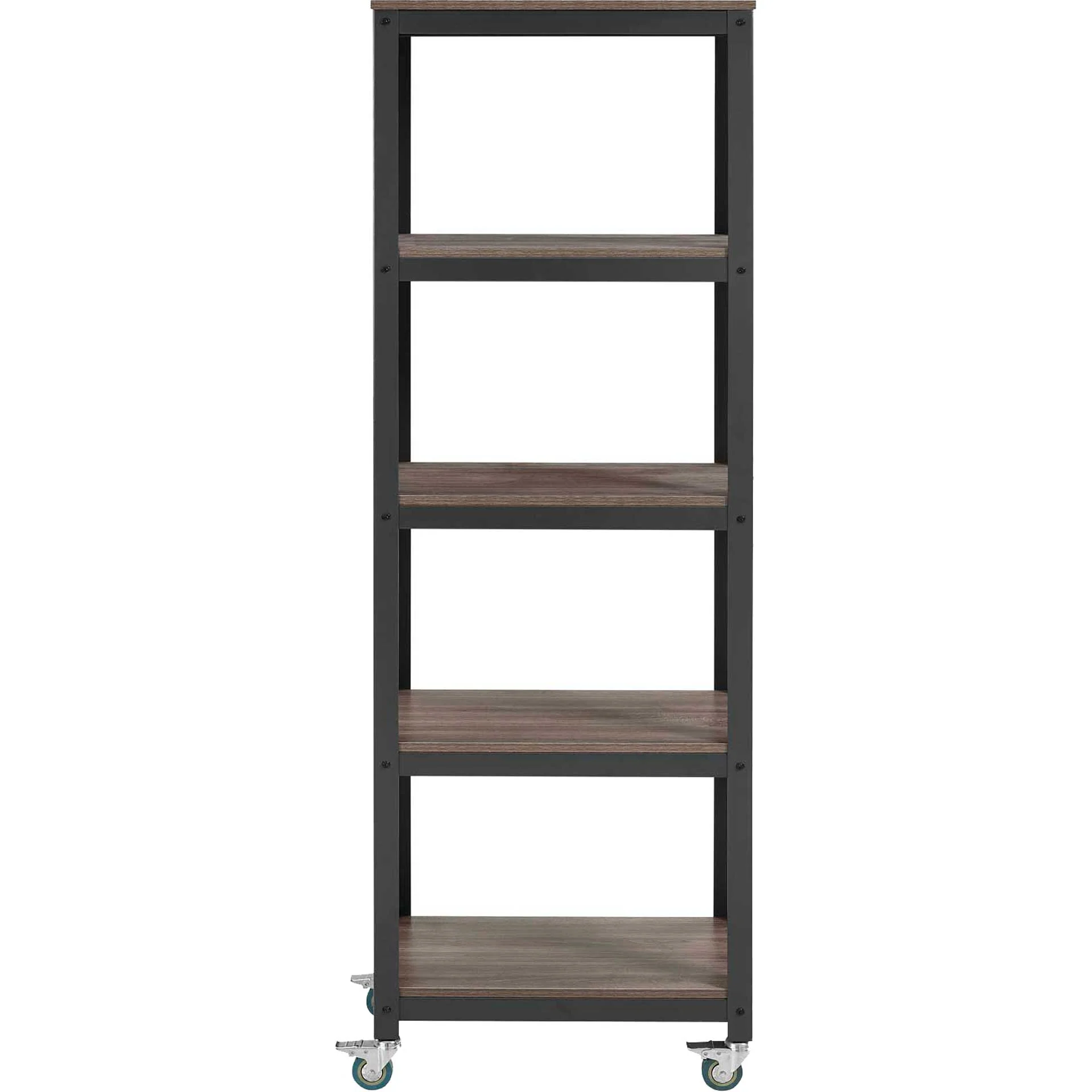 Ventura Bookcase Gray/Walnut - Image 3