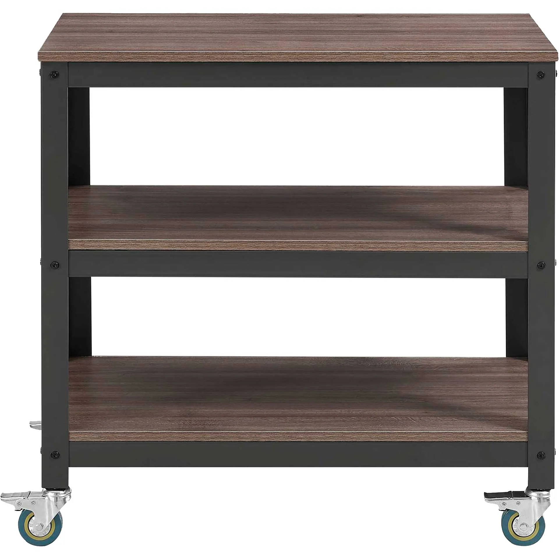 Ventura Tiered Serving Stand Gray/Walnut - Image 3