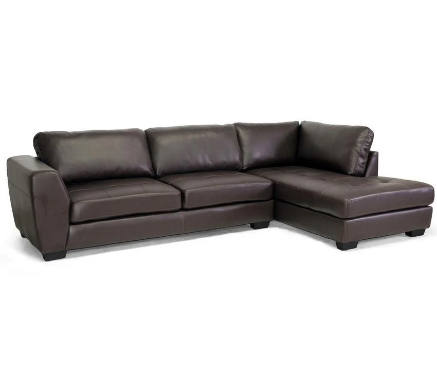 Verona Sectional Brown - Image 4