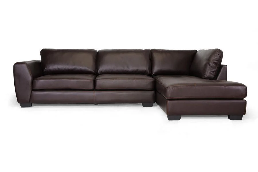 Verona Sectional Brown - Image 5