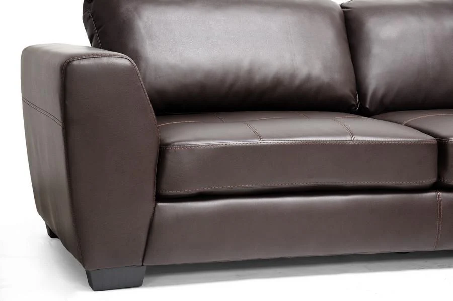 Verona Sectional Brown - Image 6