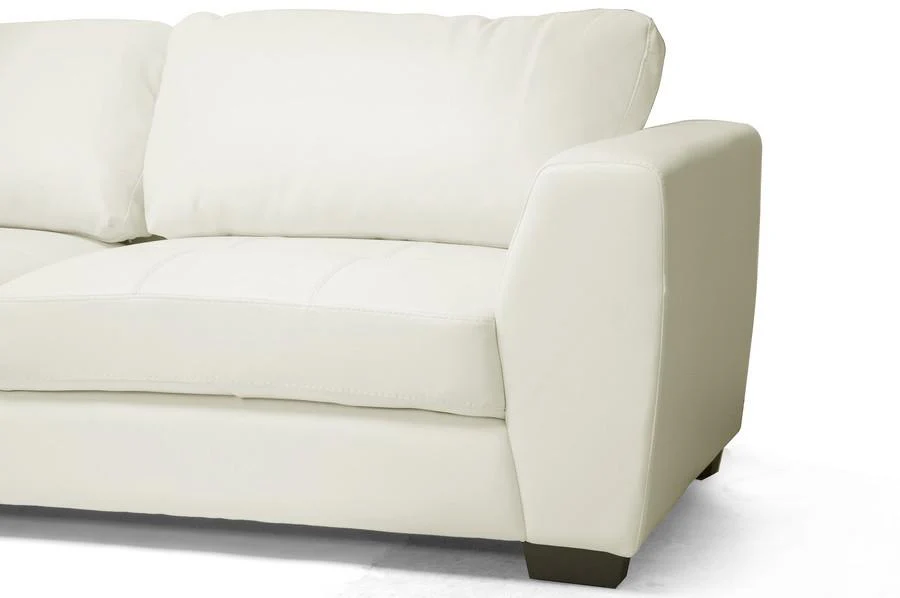 Verona Sectional White - Image 3