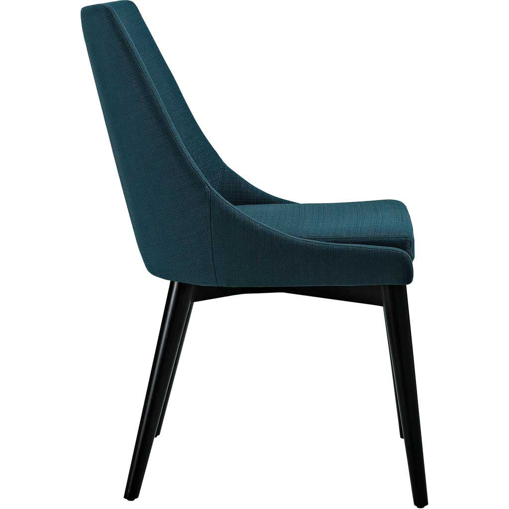 Victoria Fabric Dining Chair Azure - Image 2